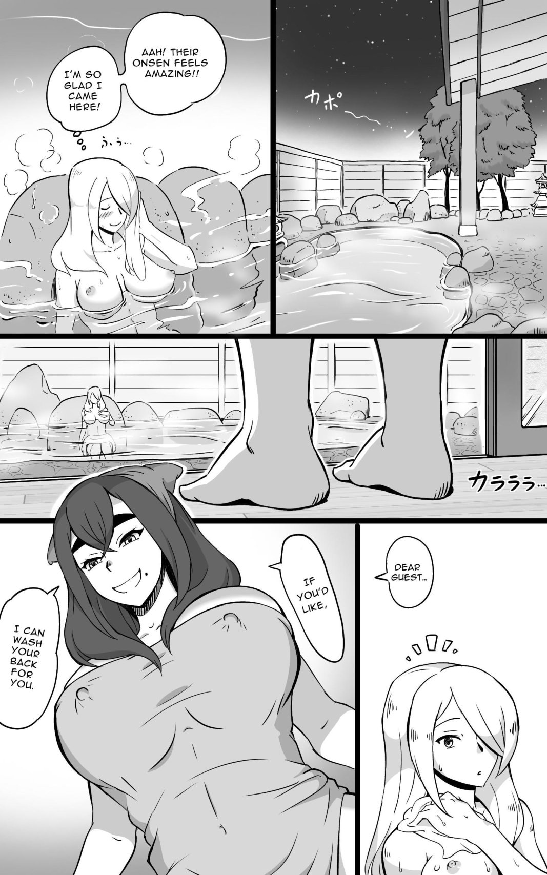 Hitou Futanari Onsen Himitsu no Shoushin Ryokou | Hidden Futanari Hot-springs Retreat ~what becomes of the broken hearted~ page 6 full