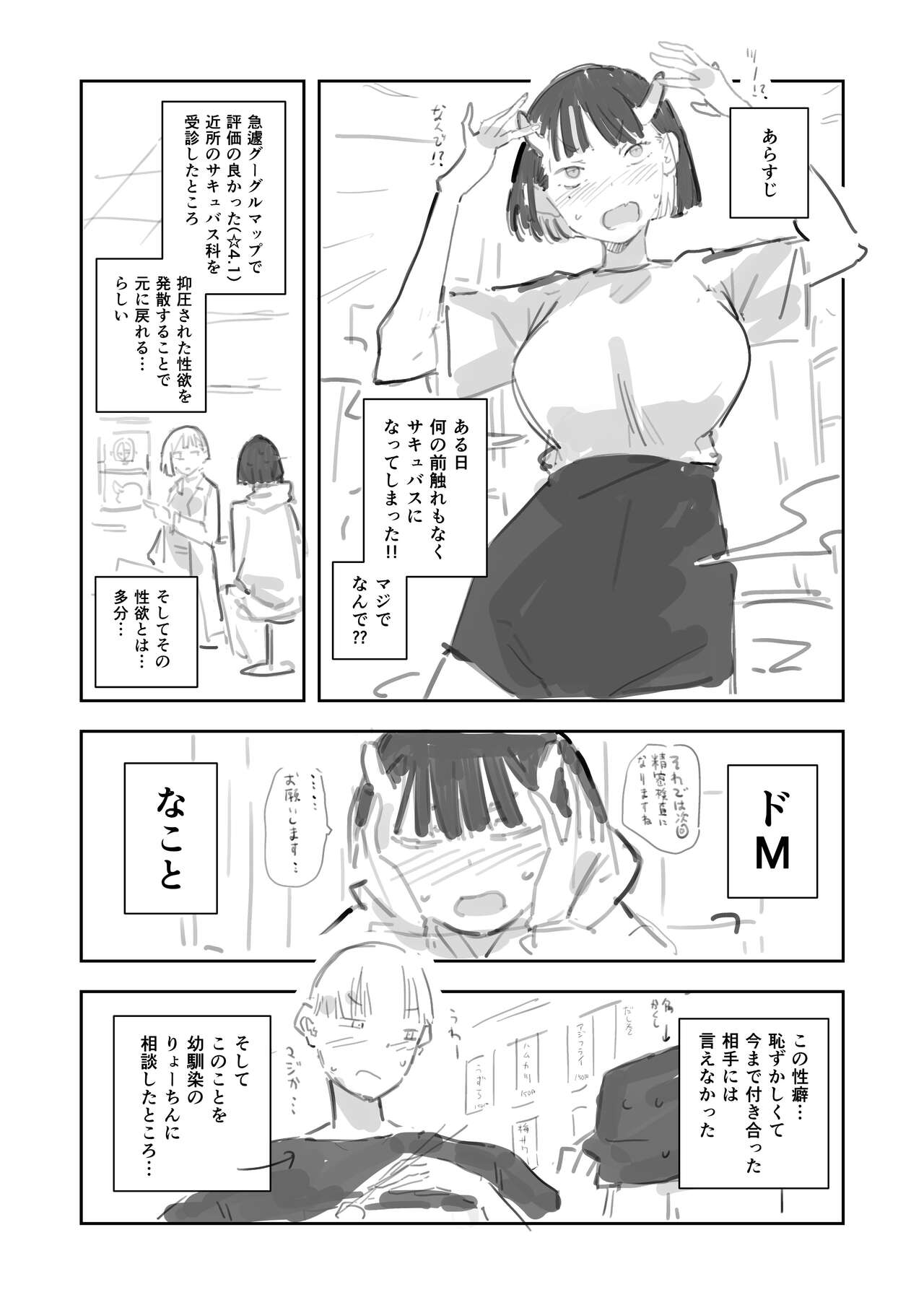 Doemu Sakyubasu ni Natte Shimattakedo Watashi no Koto Dandemo Shitteru Osananajimi ga Kitto Tasukete Kureruyone ⋯! page 2 full