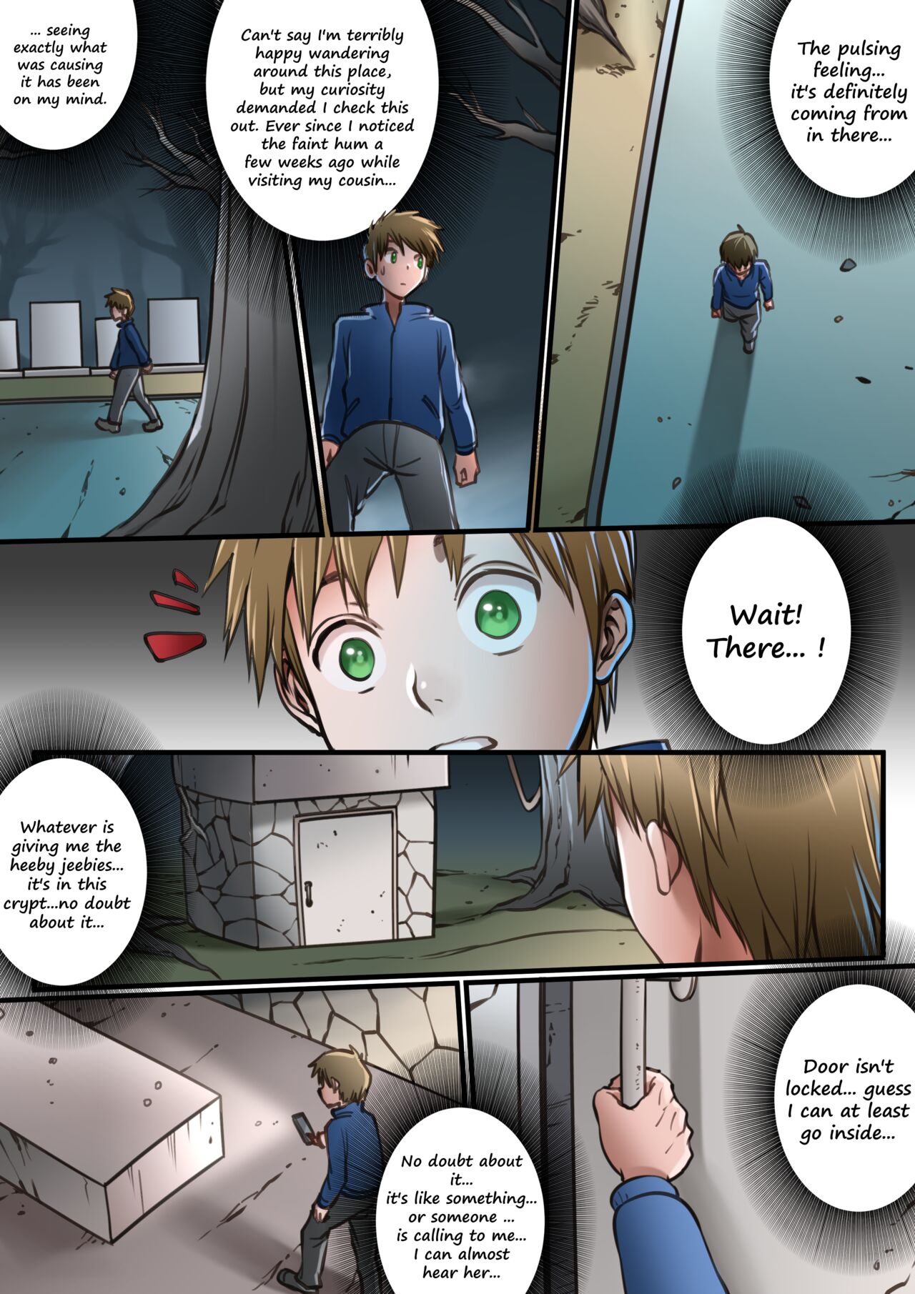 "Forgotten" - Precursor Tale - Complete 30 Page Manga - Kawamono/Skinsuit/Living Suit page 1 full