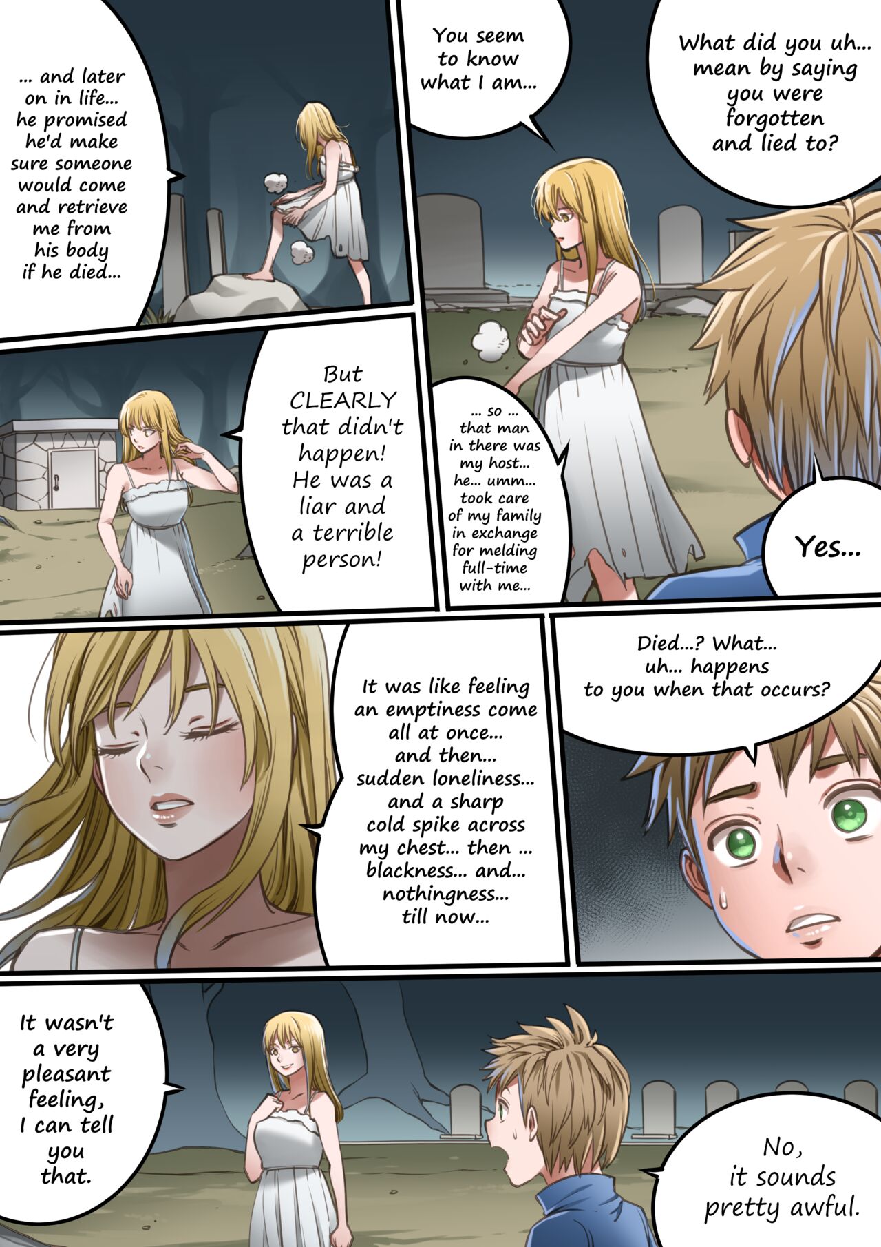 "Forgotten" - Precursor Tale - Complete 30 Page Manga - Kawamono/Skinsuit/Living Suit page 5 full