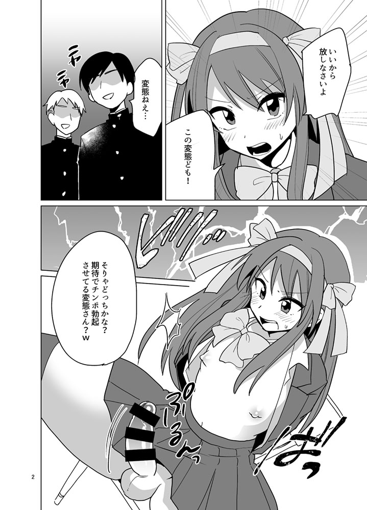 Otokonoko Haruhi  Ryoujoku Manga page 2 full