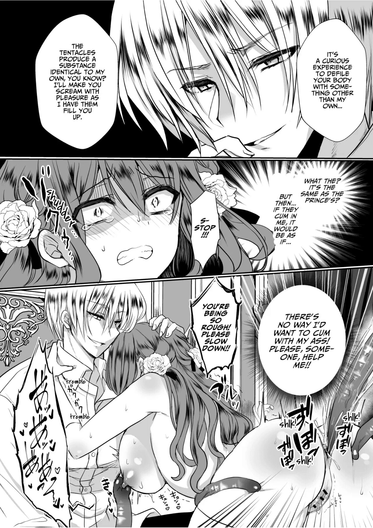 Mob Oshi JK no Akuyaku Reijou Isekai Tensei ~Hisan~ 3 | JK's Tragic Isekai Reincarnation as the Villainess ~But My Precious Side Character!~ 3 page 8 full