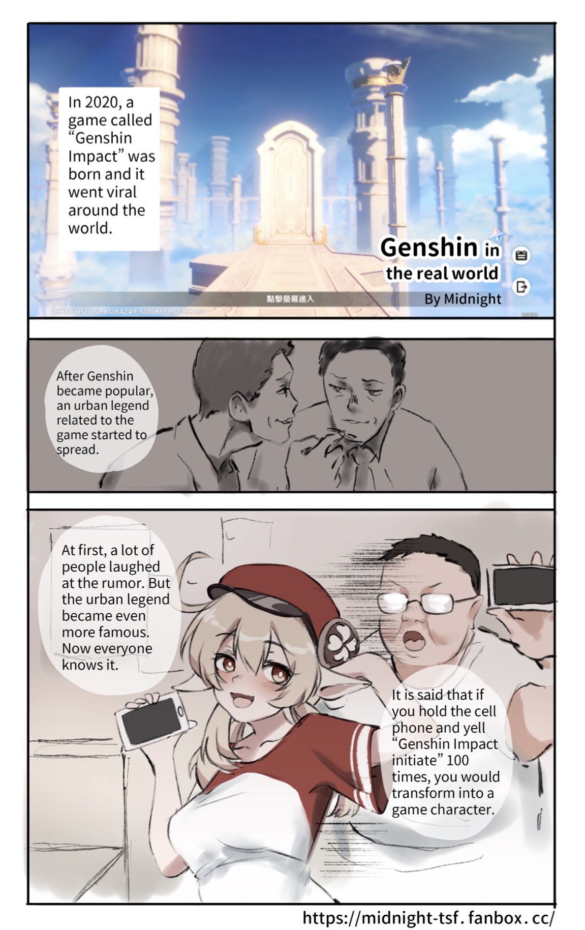 Genshin In The Real World page 1 full