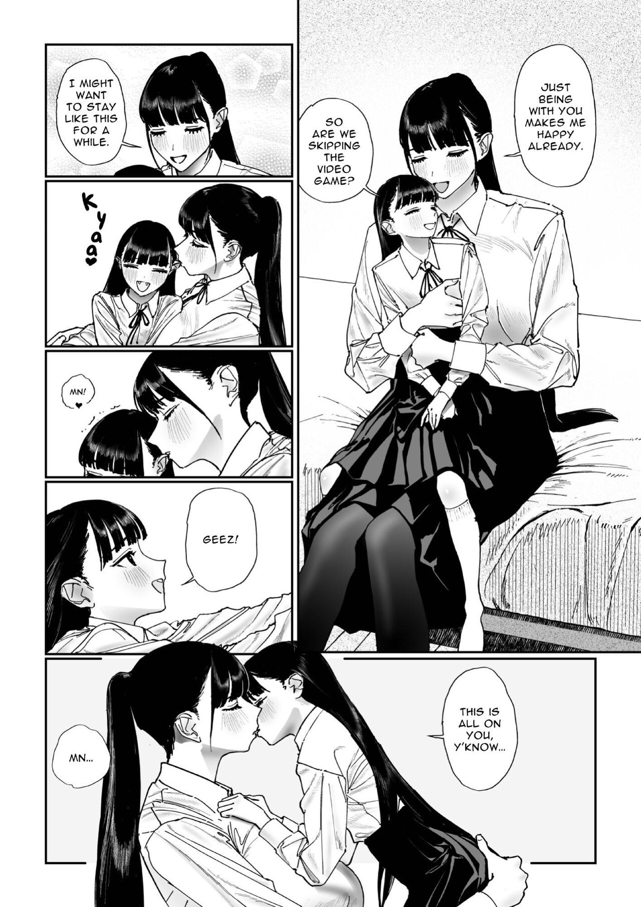 Size Gap Lesbian Couple page 7 full
