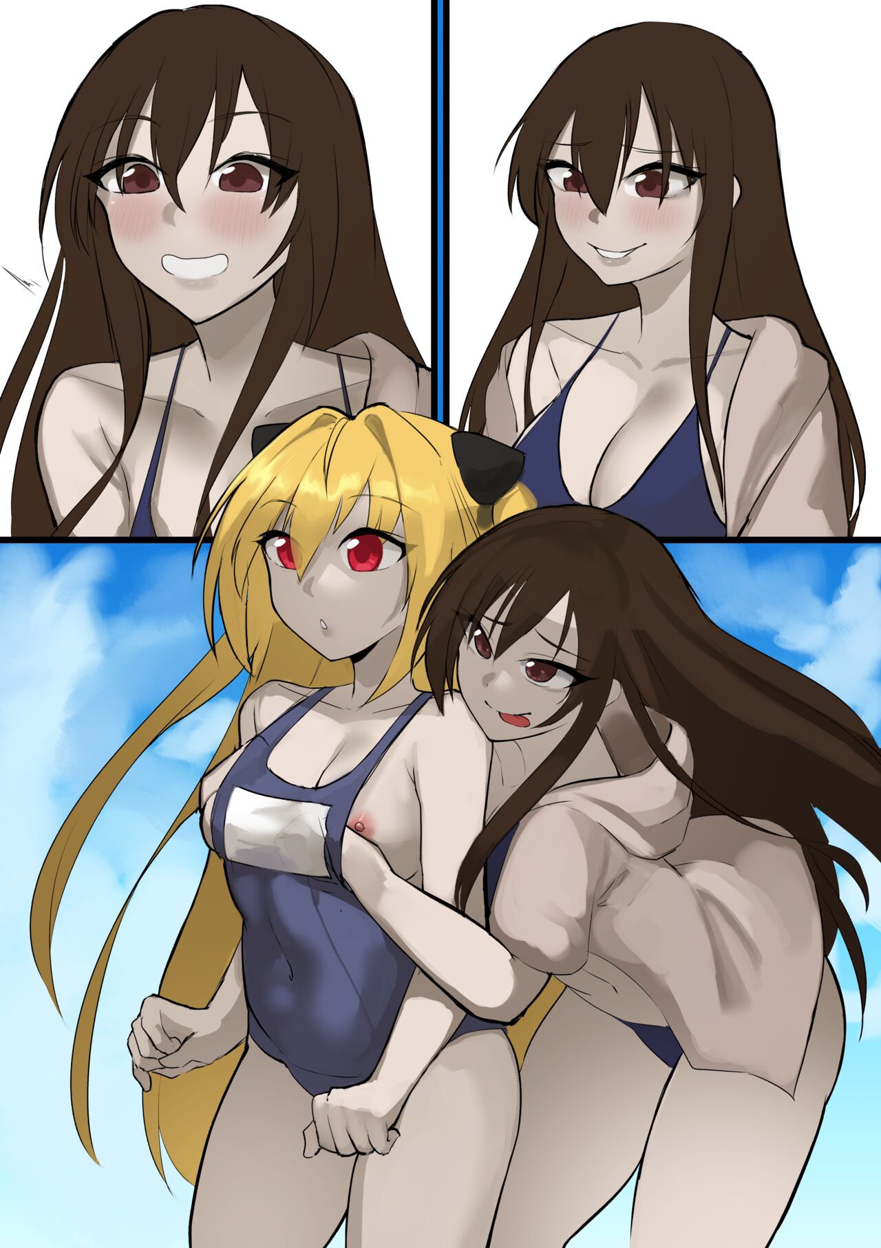 【tsfsingularity】Yui Kotegawa swapped!? page 9 full