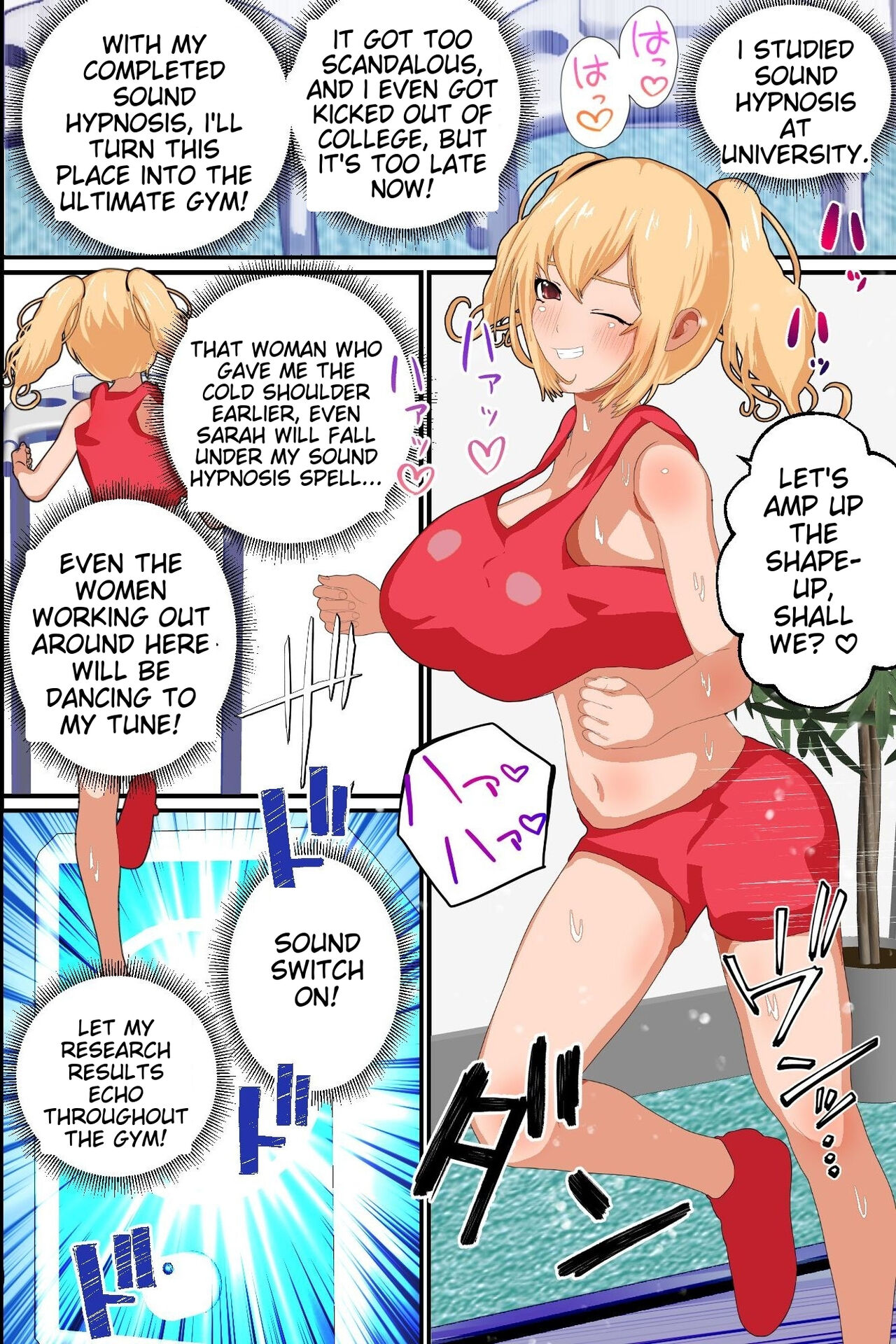 Sennou Gym de Kyonyuu de hikishimatta Nyotai Ana ni hame makuru Training page 7 full