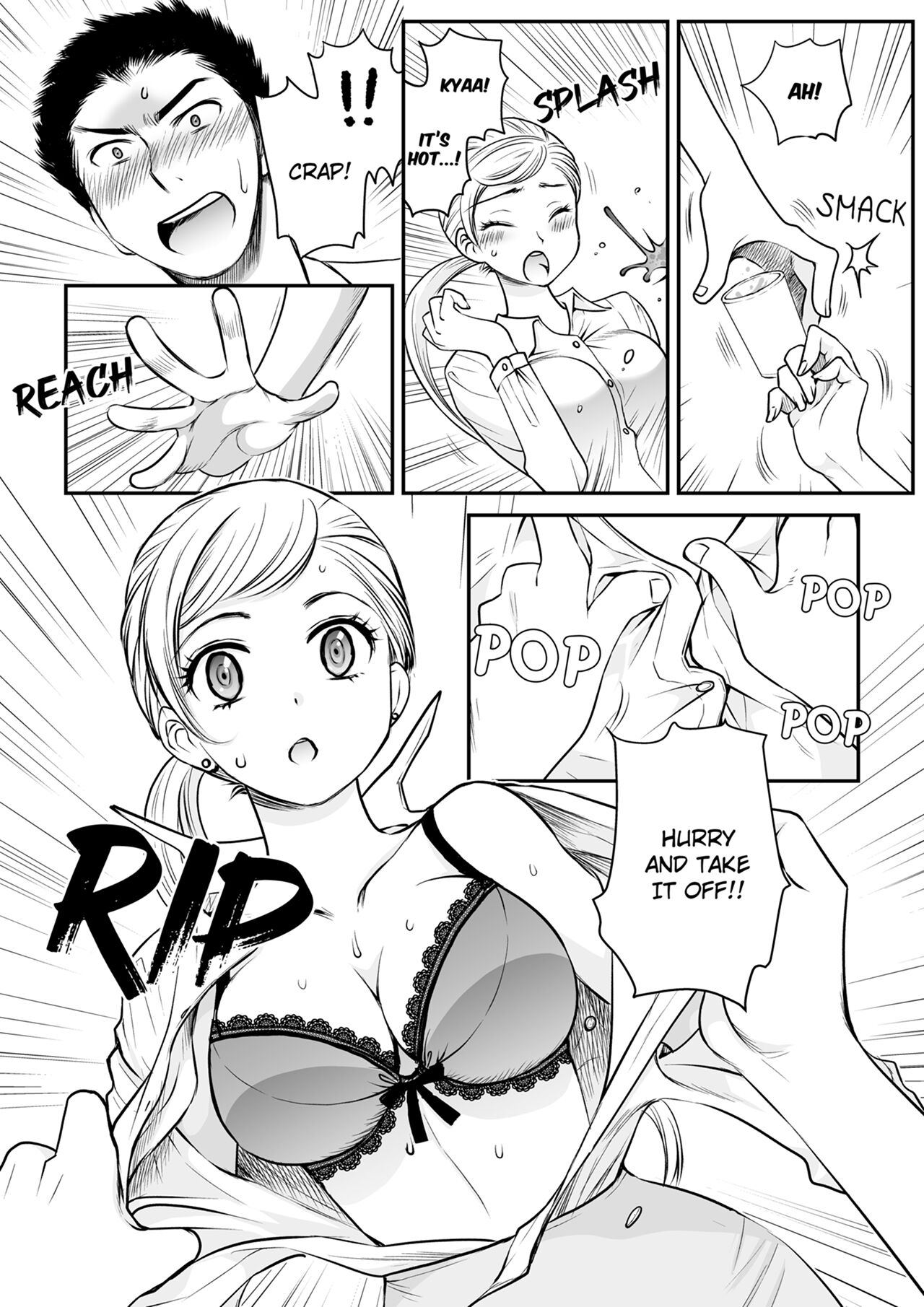 Kotowararete mo, Sounyuureru kara. - Shinya no Office... SEX Shinagara Zangyou-chuu 1 | I'll Still Put It In, Even If You Refuse. -Late Night at the Office... Having Sex While Working Over-time 1 page 9 full