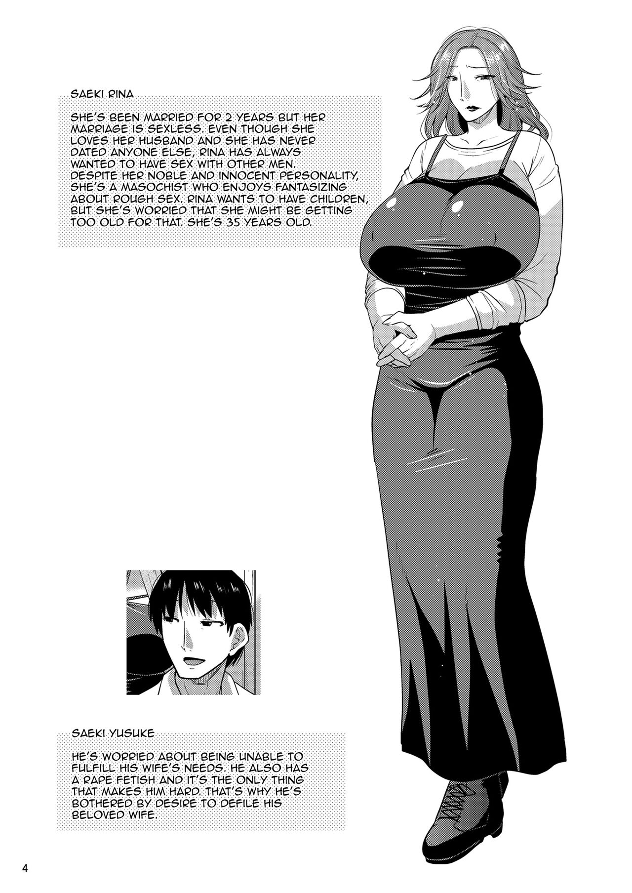 Chijoku ni Harami Datsu Maso Tsuma | The Machistic Wife Falls To Sexual Humiliaton and Gets Pregnant page 3 full
