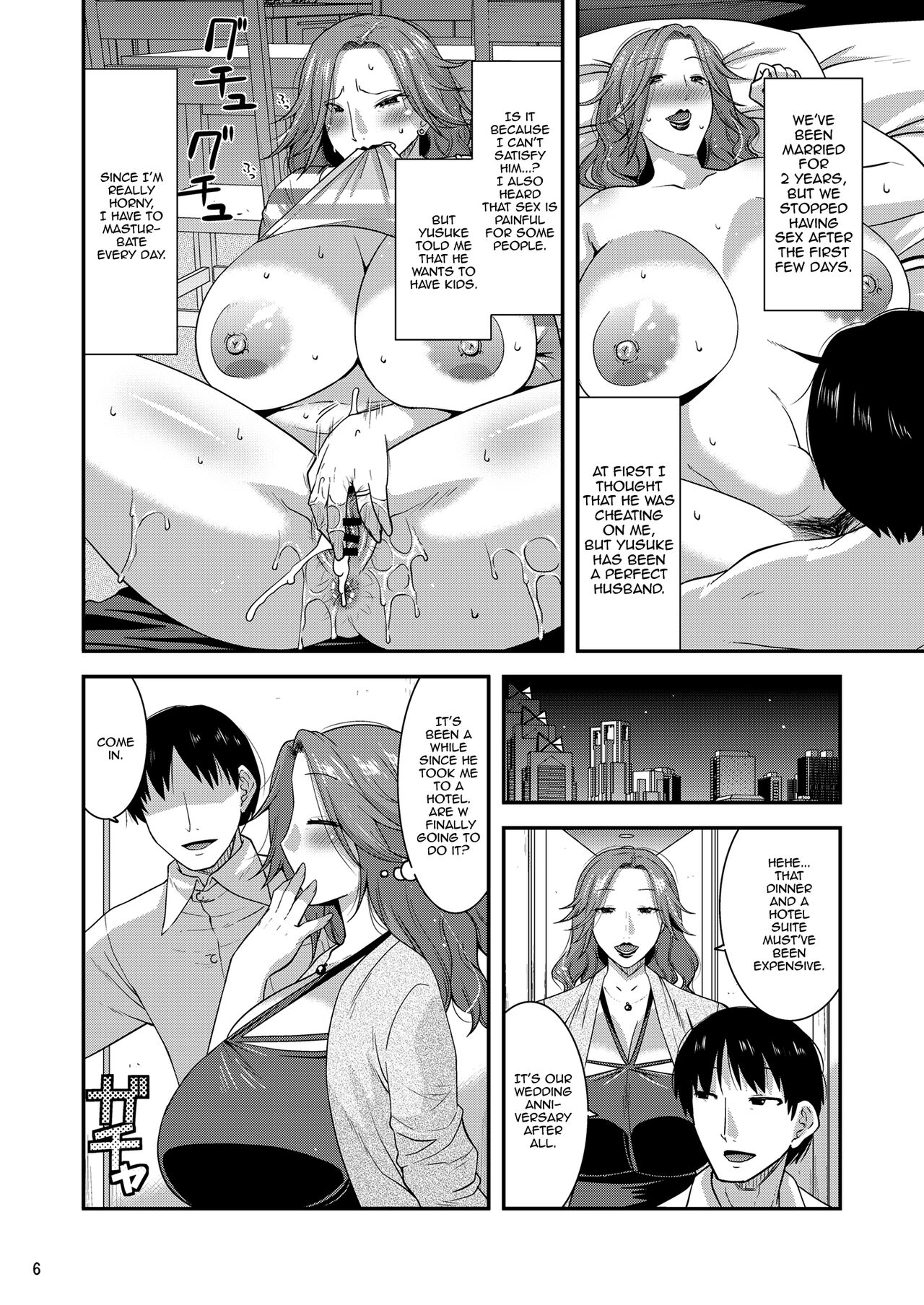 Chijoku ni Harami Datsu Maso Tsuma | The Machistic Wife Falls To Sexual Humiliaton and Gets Pregnant page 5 full