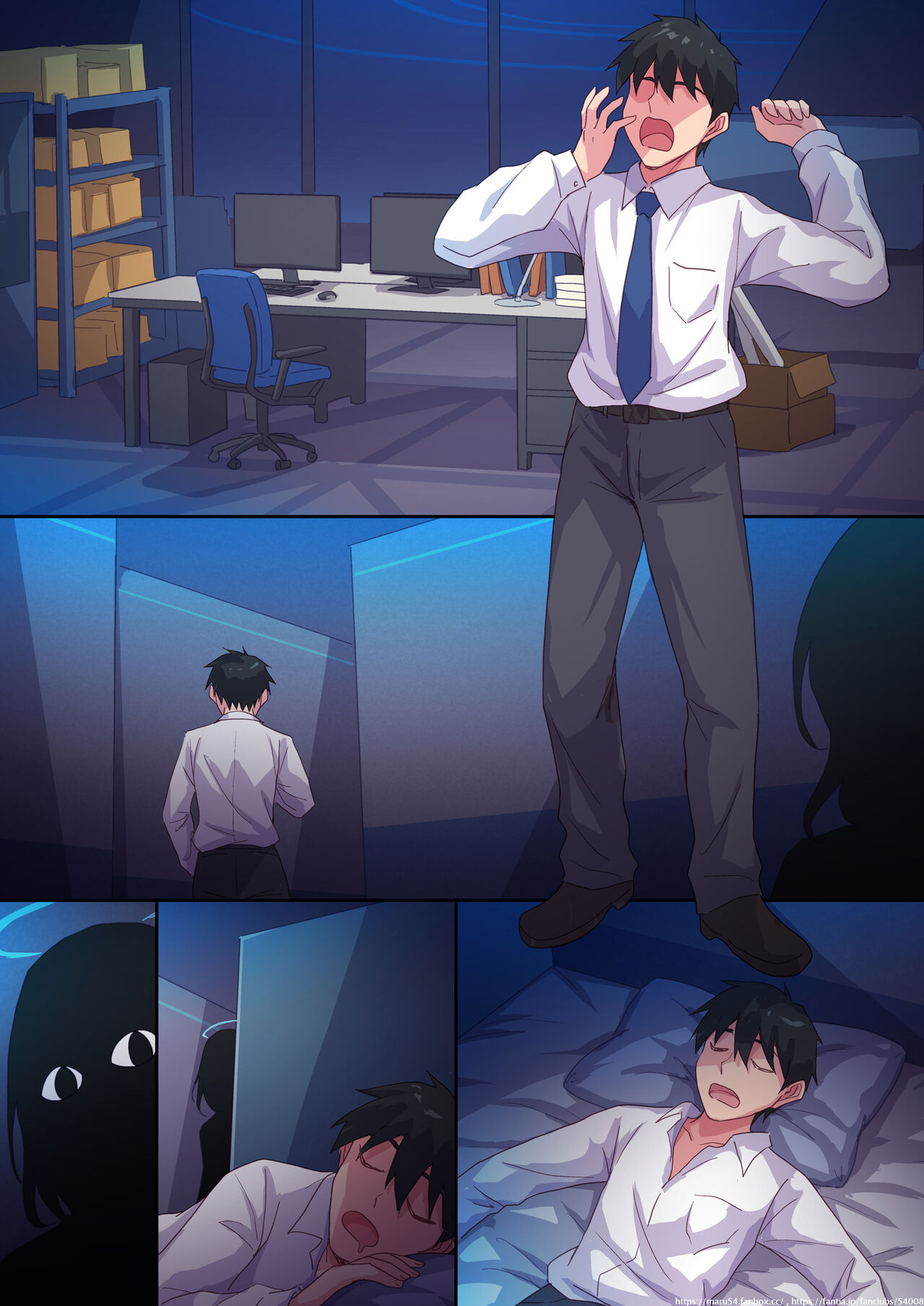 仮眠室で水着ミヤコと page 10 full