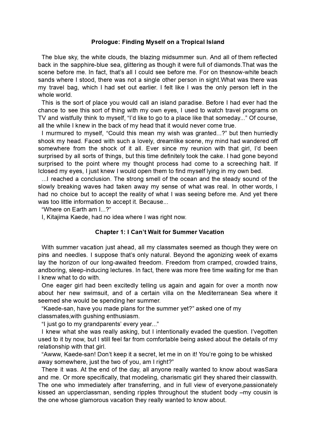 Sono Hanabira ni Kuchizuke o - Futari no Vacances | A Kiss For The Petals - Our Vacation Together page 5 full