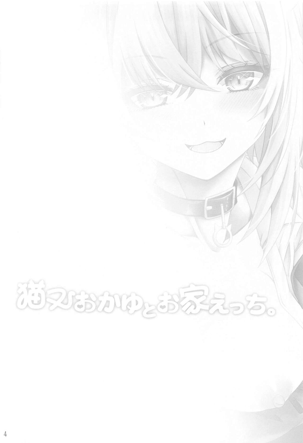 Nekomata Okayu to Ouchi Ecchi. page 3 full