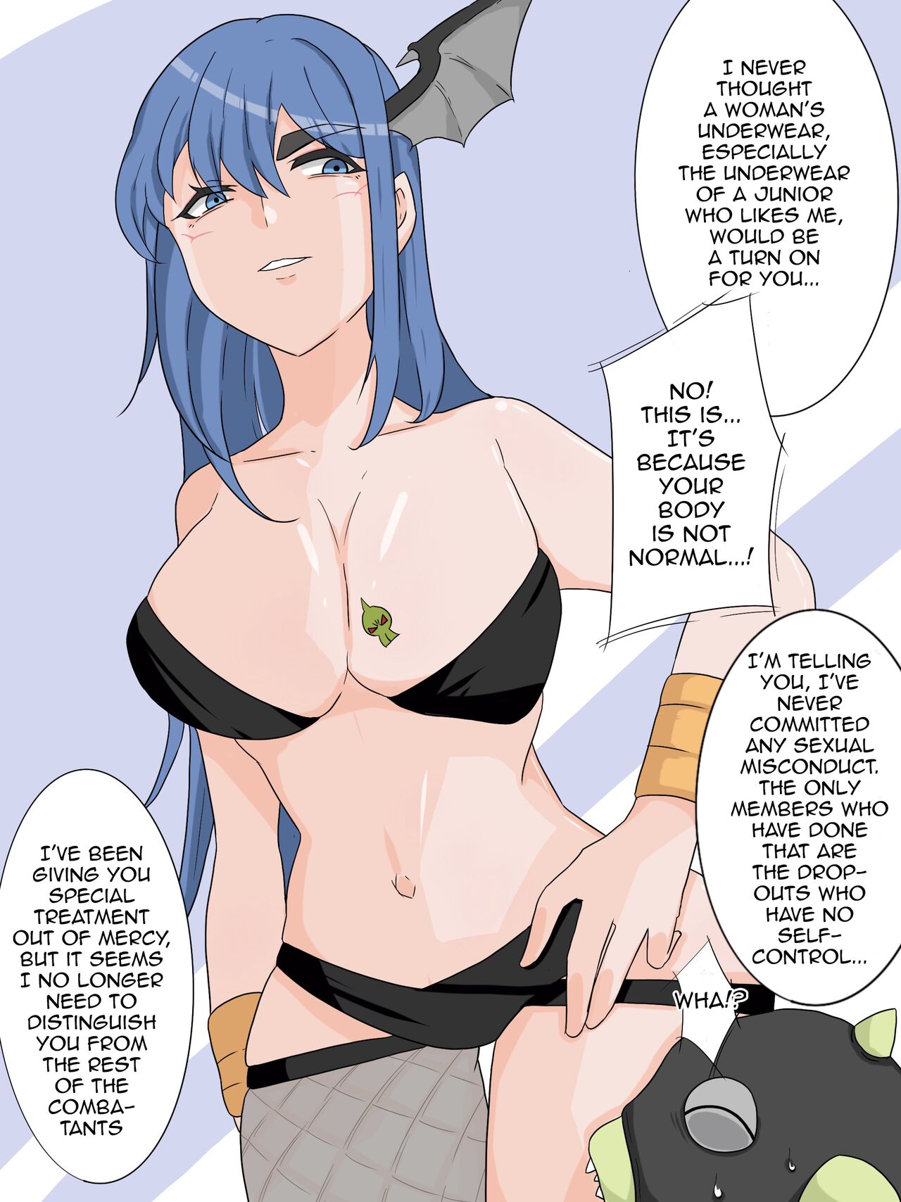 Superheroine from a Sentai series Swaps Bodies with a Low-ranking Combatant page 7 full