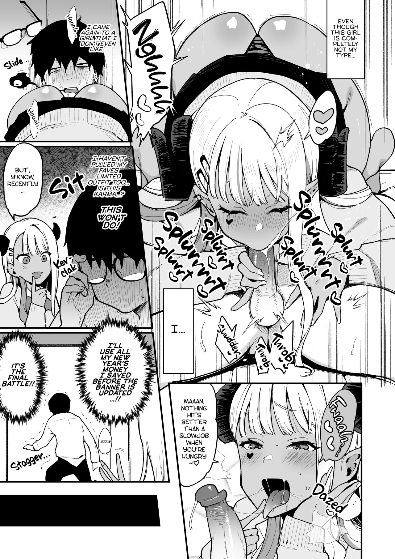 Otaku VS Succubus 2 page 8 full