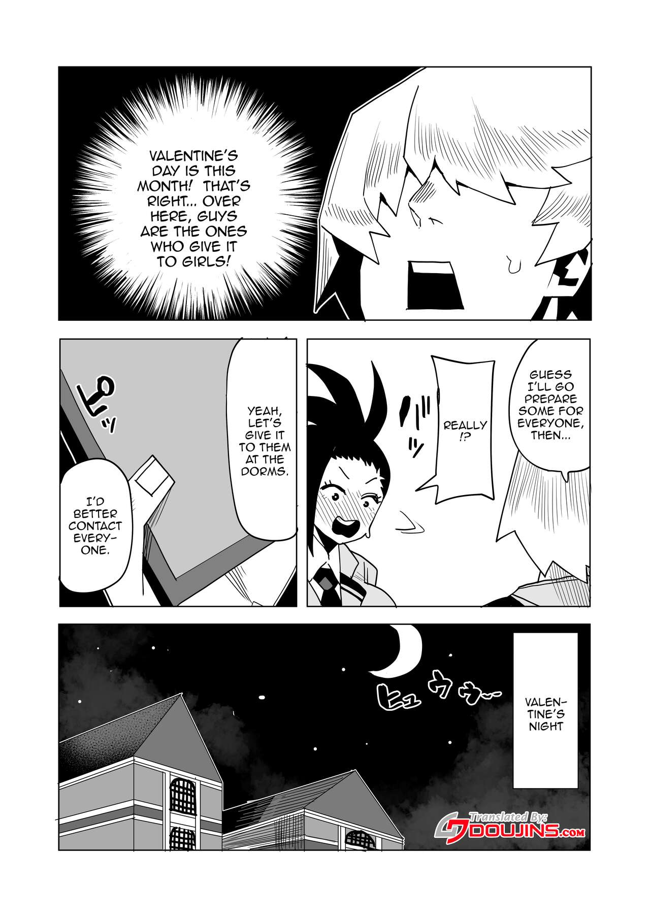 Teisou Gyakuten Mono Valentine no Baai | Inverted Morality Academia ~Valentine's Case~ page 2 full