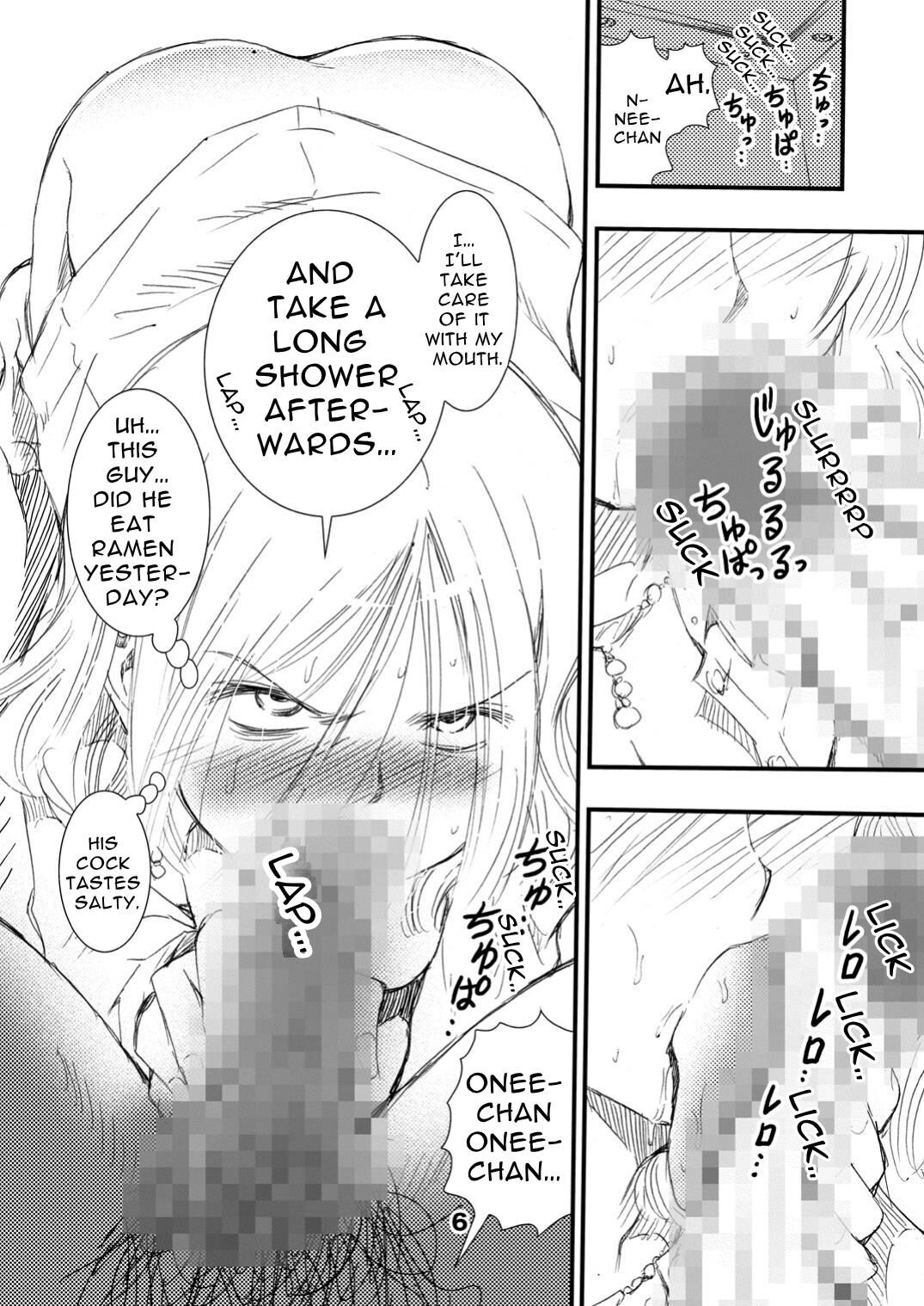 Joshikai de Yotte Otouto ni Mukae o Tanonda Asa... Nazeka LoveHo de Otouto to Ita Shita Ato de Bikkuri na Ukkari Onee-san... Ase page 6 full