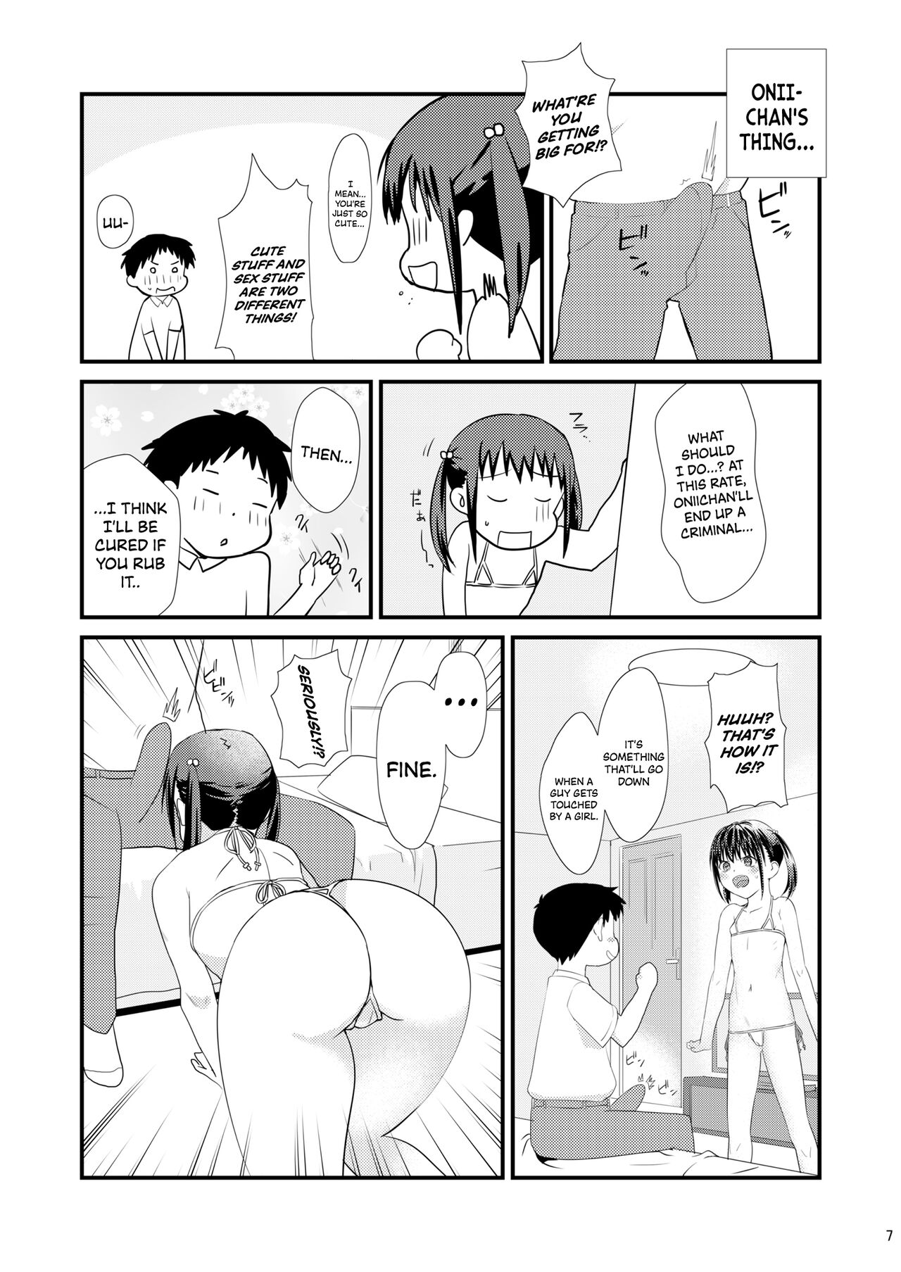 Imouto ni Muri o Shouchi de Onegai Shitemita Kekka wwwwww | What Happened When I Asked My Little Sister A Favor I Knew She'd Refuse page 7 full