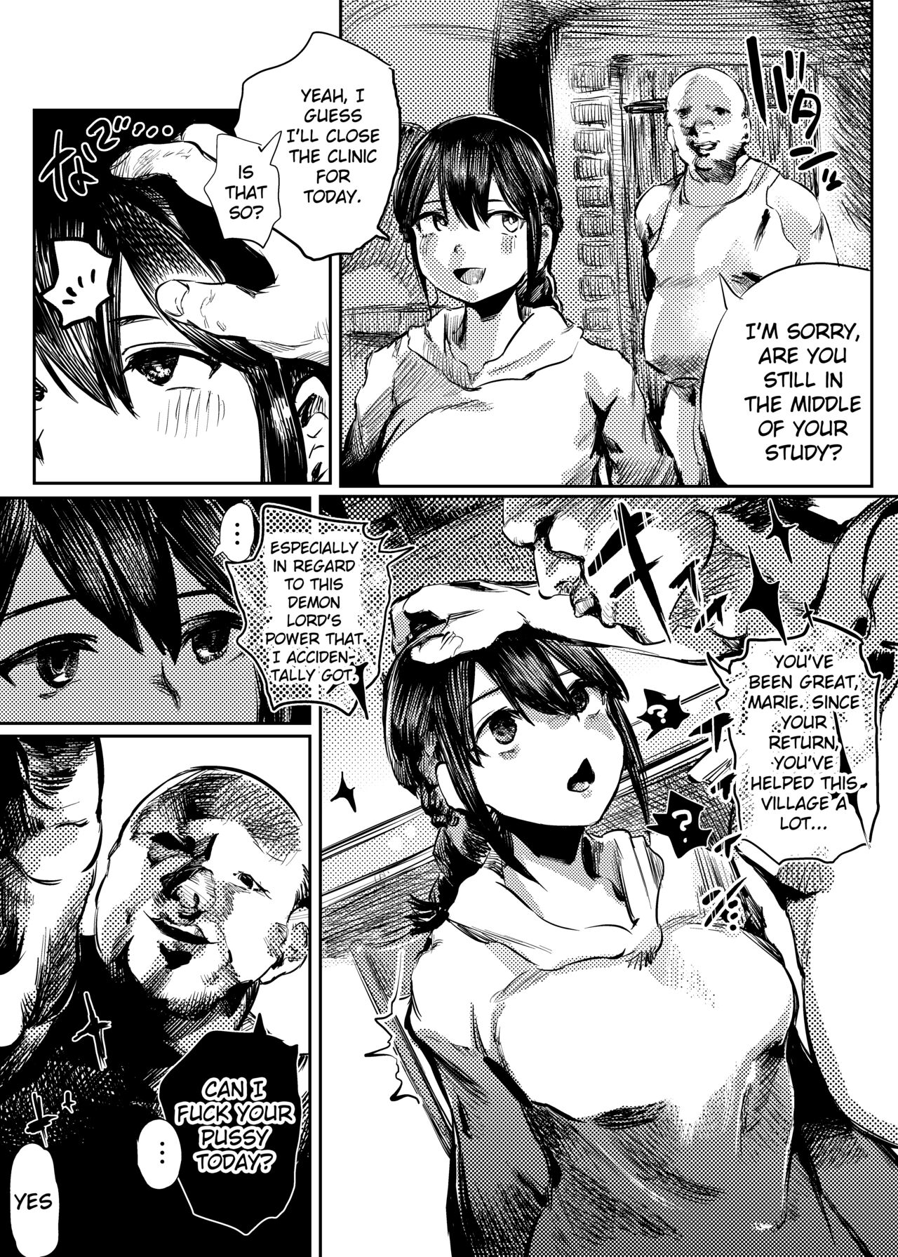 Marie to, Saimin Netorare Mura. | Marie and The Hypnotic Netorare Village. page 5 full
