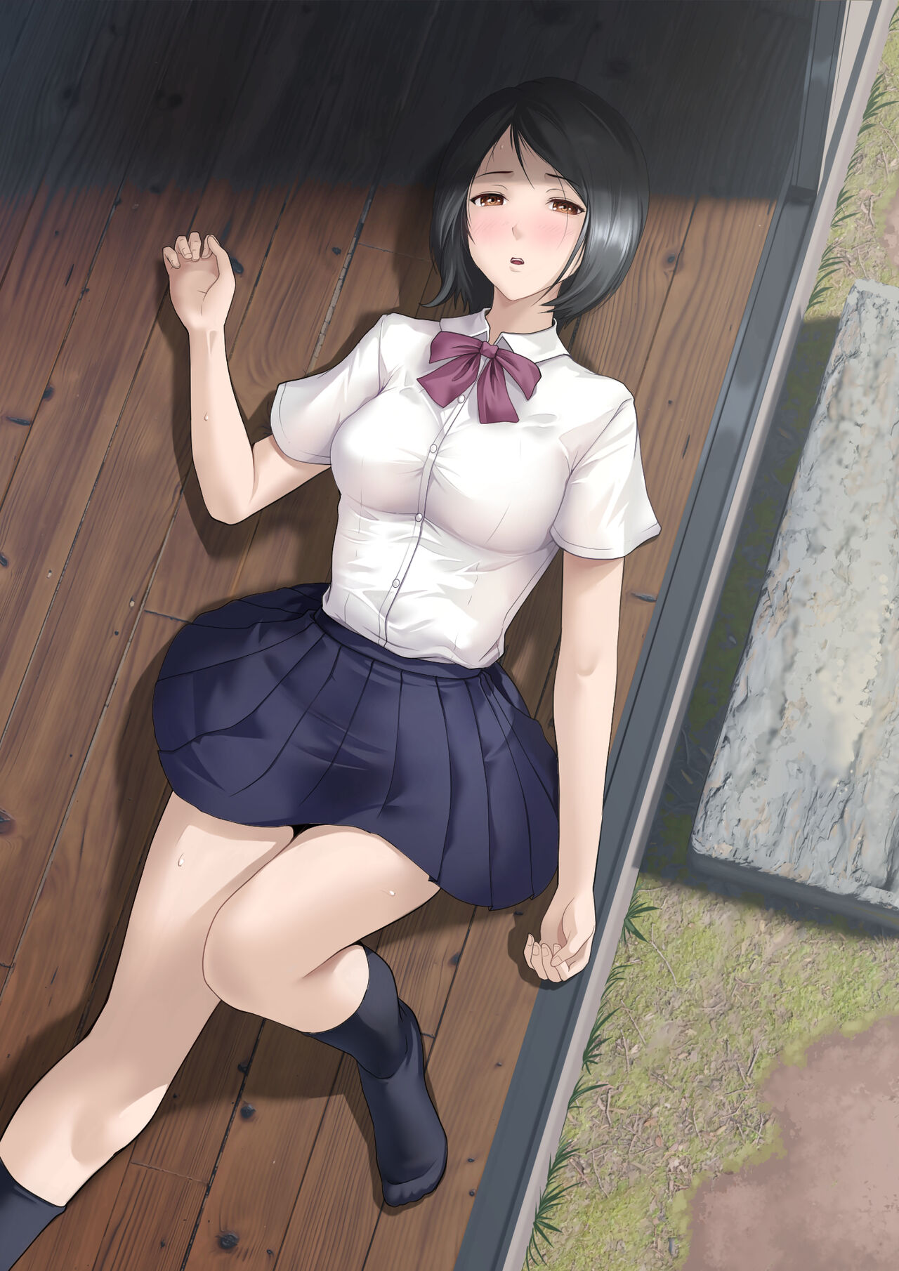 Tonari no ojisan no shisen ga ki ni natte… page 1 full