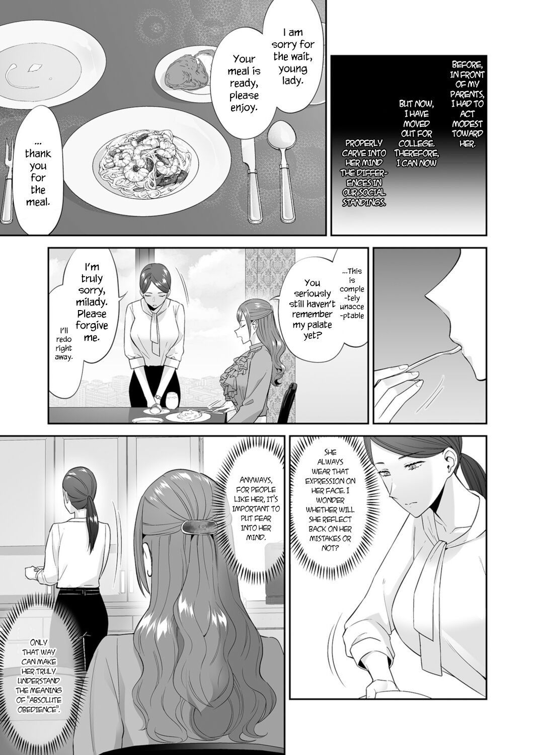 Ojou-sama no Gomeirei desu kara - Because it's my young lady's command page 5 full