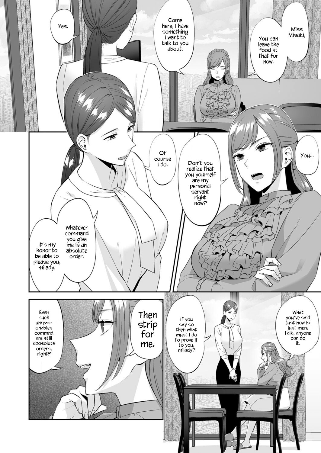 Ojou-sama no Gomeirei desu kara - Because it's my young lady's command page 6 full