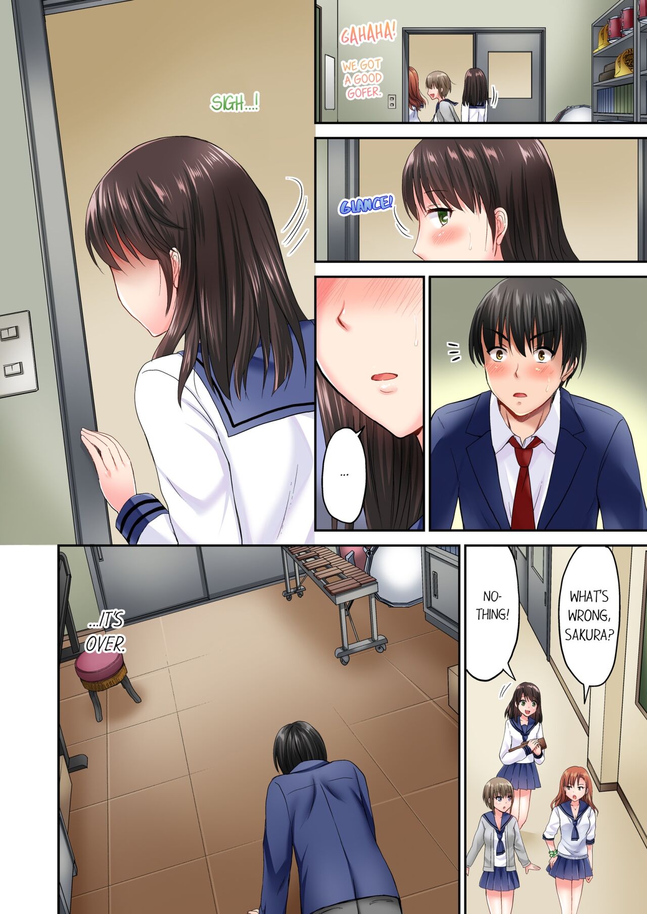 Pashiri no Shita Teku, Yabaitte... ~ Ebi Sori Iki Suru Namaiki Gyaru 1 | Bullied Boy's Tongue Revenge 1 page 9 full