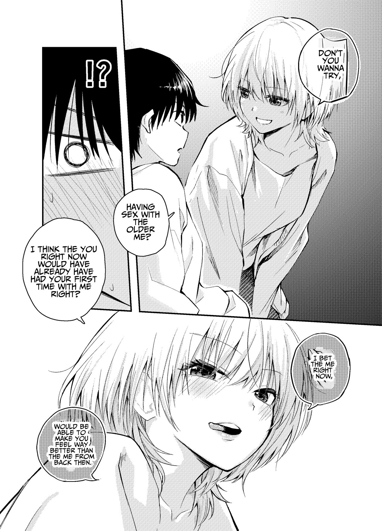 Mukashi no Sugata ni Modotta Otto to no Sex wa Uwaki desu ka? | Is Having Sex With My Rejuvenated Husband Considered Cheating? page 9 full