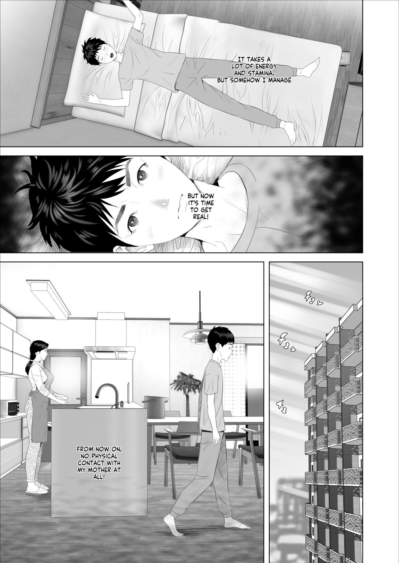 Kinjo Yuuwaku Boku ga Okaa-san to Konna Koto ni Nacchau Hanashi 7 ~Kinjoku Hen~| How I Came To Be This Way With My Mother 7 - Withdrawal Volume page 7 full