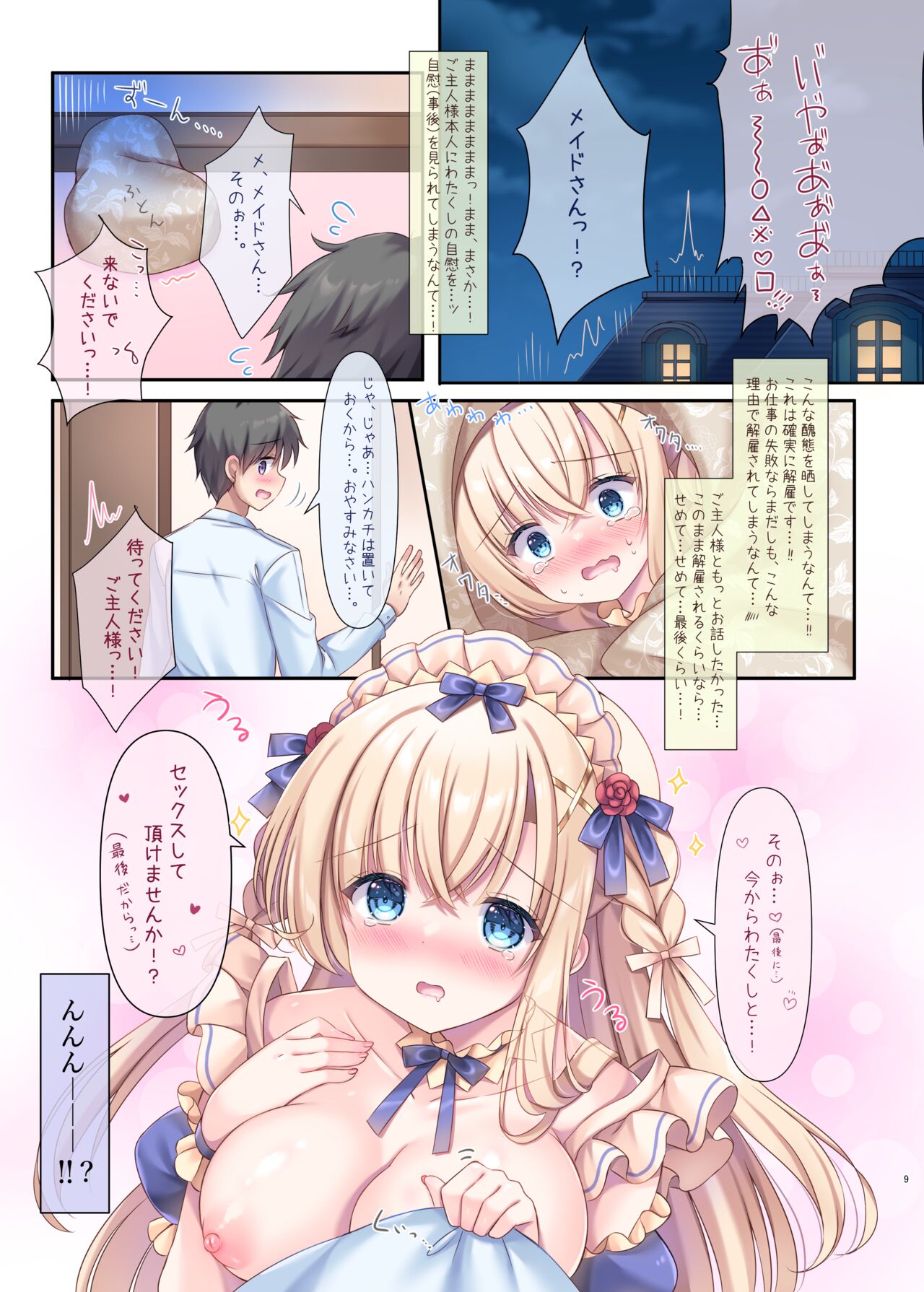 実は!ご主人様とHがしたいメイドさん。 page 9 full