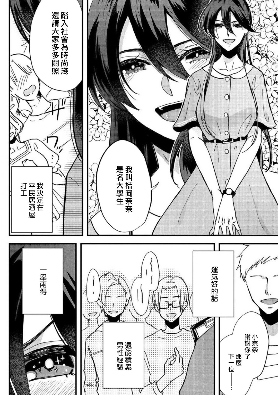 Kare no Namida ni Nurasarete Nana-san wa Mesomeso Danshi ni Osowaretai! | 败在他的眼泪攻势下 奈奈大小姐想被哭唧唧的男子推倒！ 1-9 end page 7 full