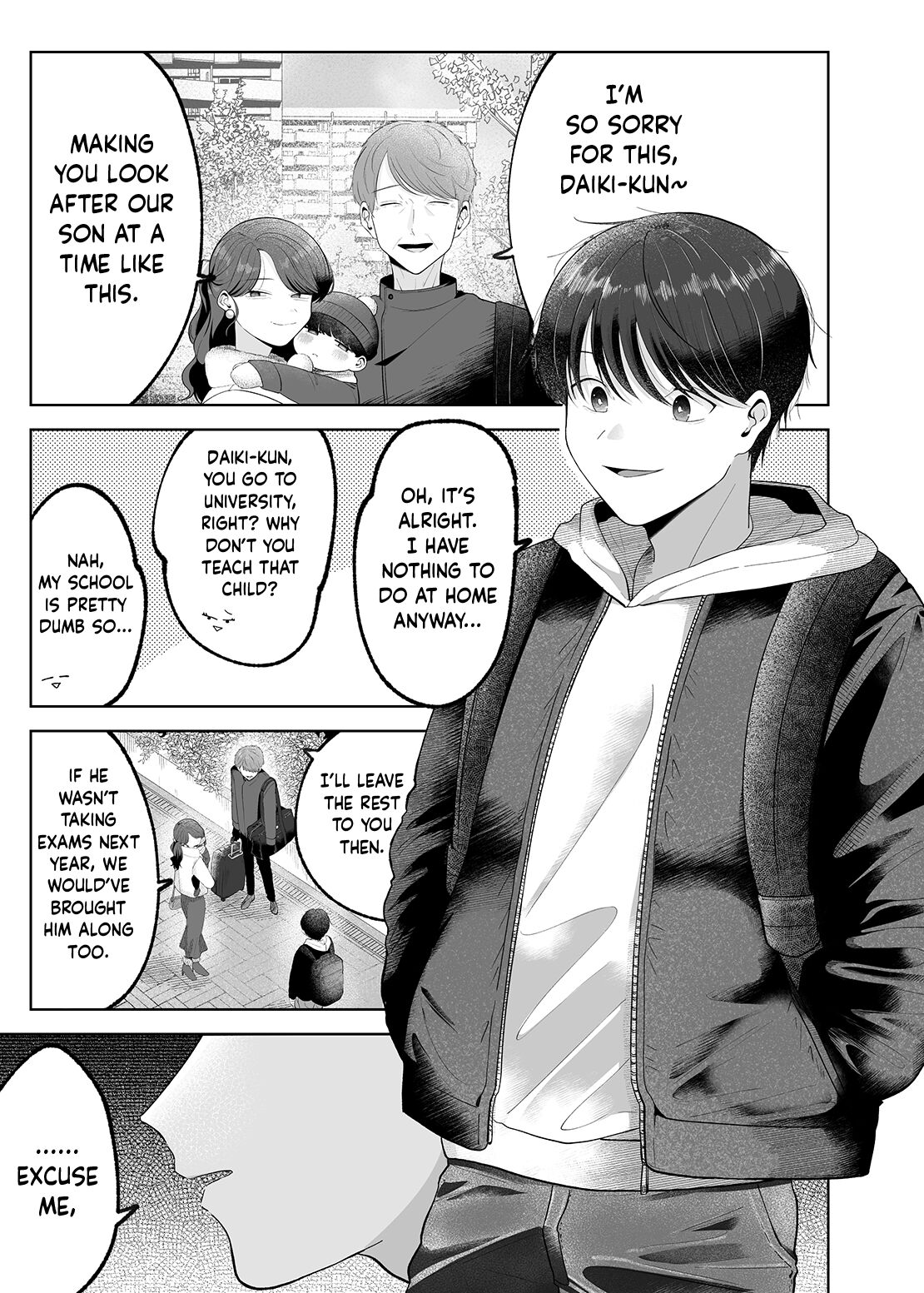 Itoko to Issho ni Orusuban ~Fubin Shounen to Doutei Daigakusei no Isshuukan~ | Staying at Home With My Cousin ~A Pitiful Boy and a Virgin University Student’s One Week Together~ page 2 full