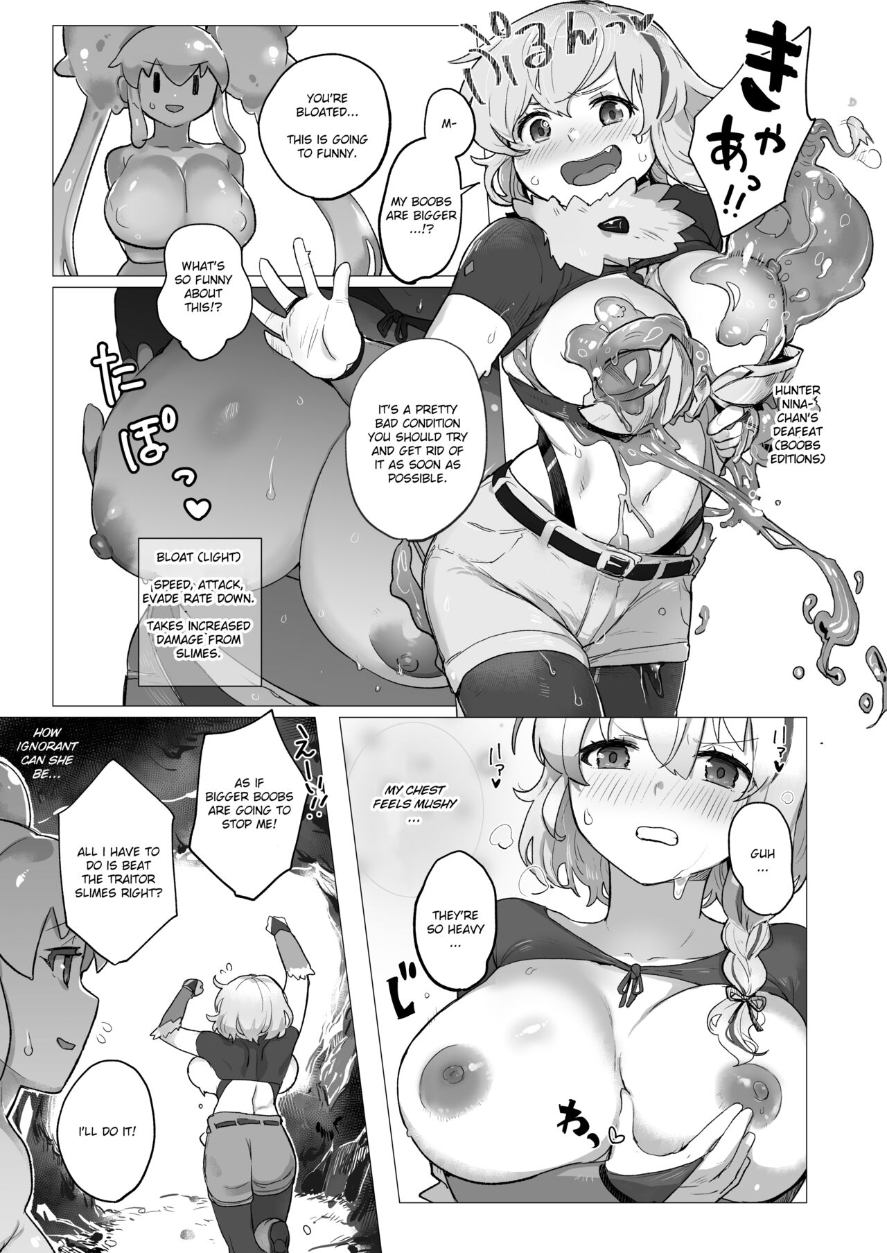 Slime Hunter Nina no Juhon  Vol.1 | Slime Hunter Nina's Cursed Book  Vol.1 page 4 full