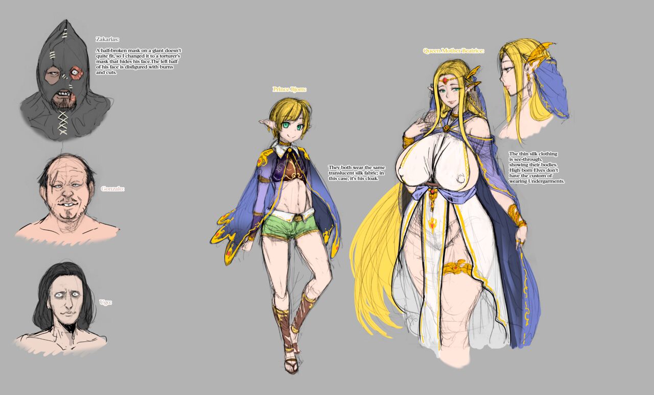 Houjou no Reizoku Elf ~ The stolen kingdom ~ knight Wilhelmina’s wooden horse training page 9 full