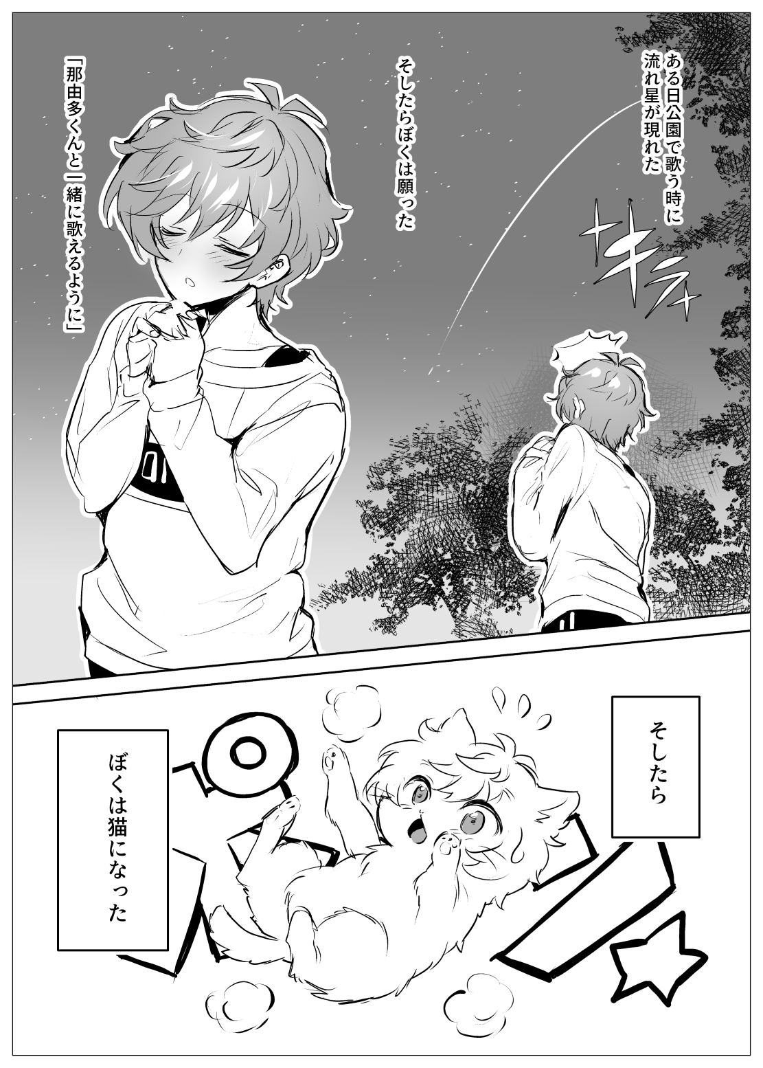 Ren-kyun Neko ni Natta Hanashi page 1 full