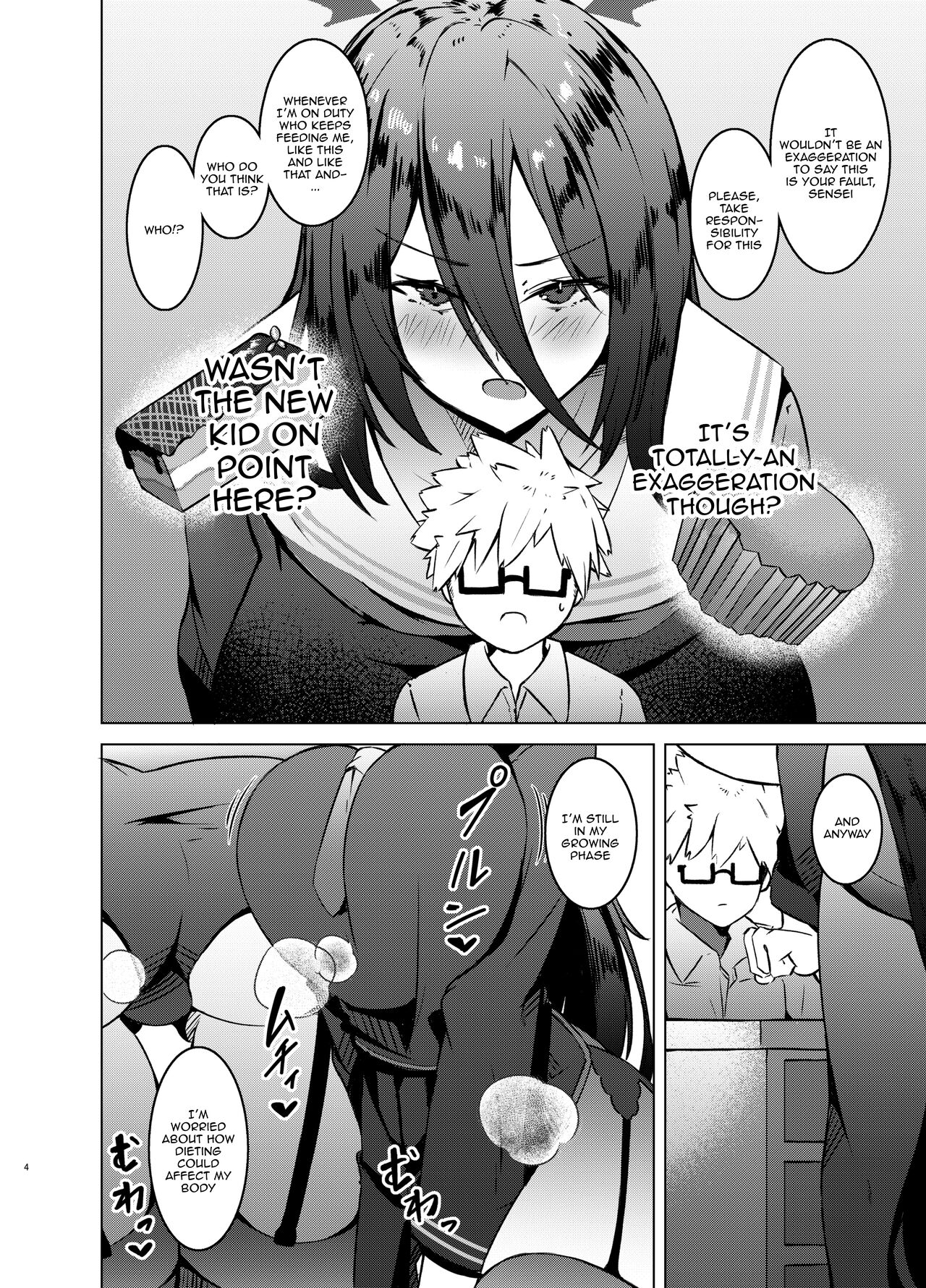 Ippai Taberu Kimi ga Suki!! | I Love The You Who Eats A Lot!! page 4 full
