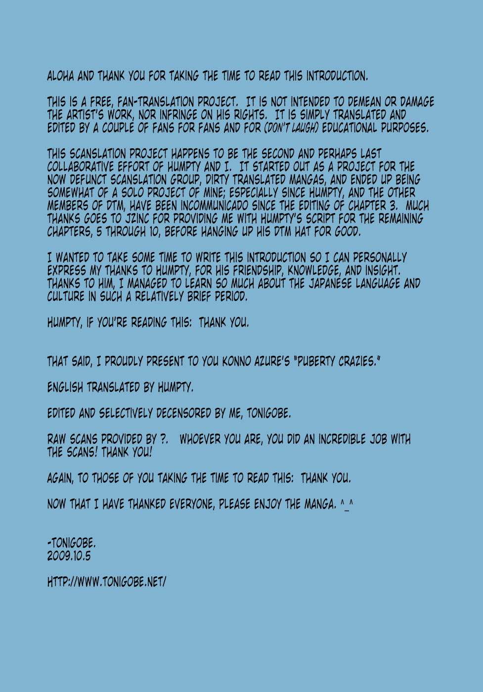 Shishunki Crazies - Puberty Crazies page 2 full