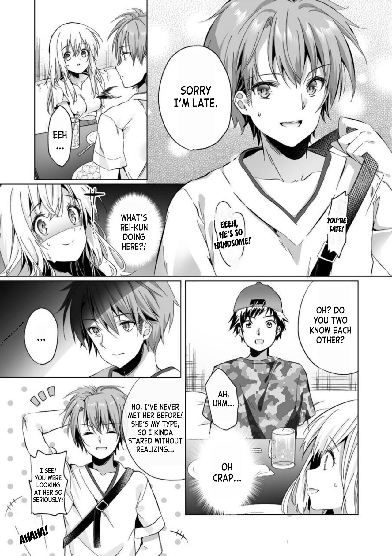 Uso, Ichiban Oku made Sounyuutteru... Kare no Kouhai kara Ikasarete... Uwaki SEX de Ochiru Yoru 1 page 8 full