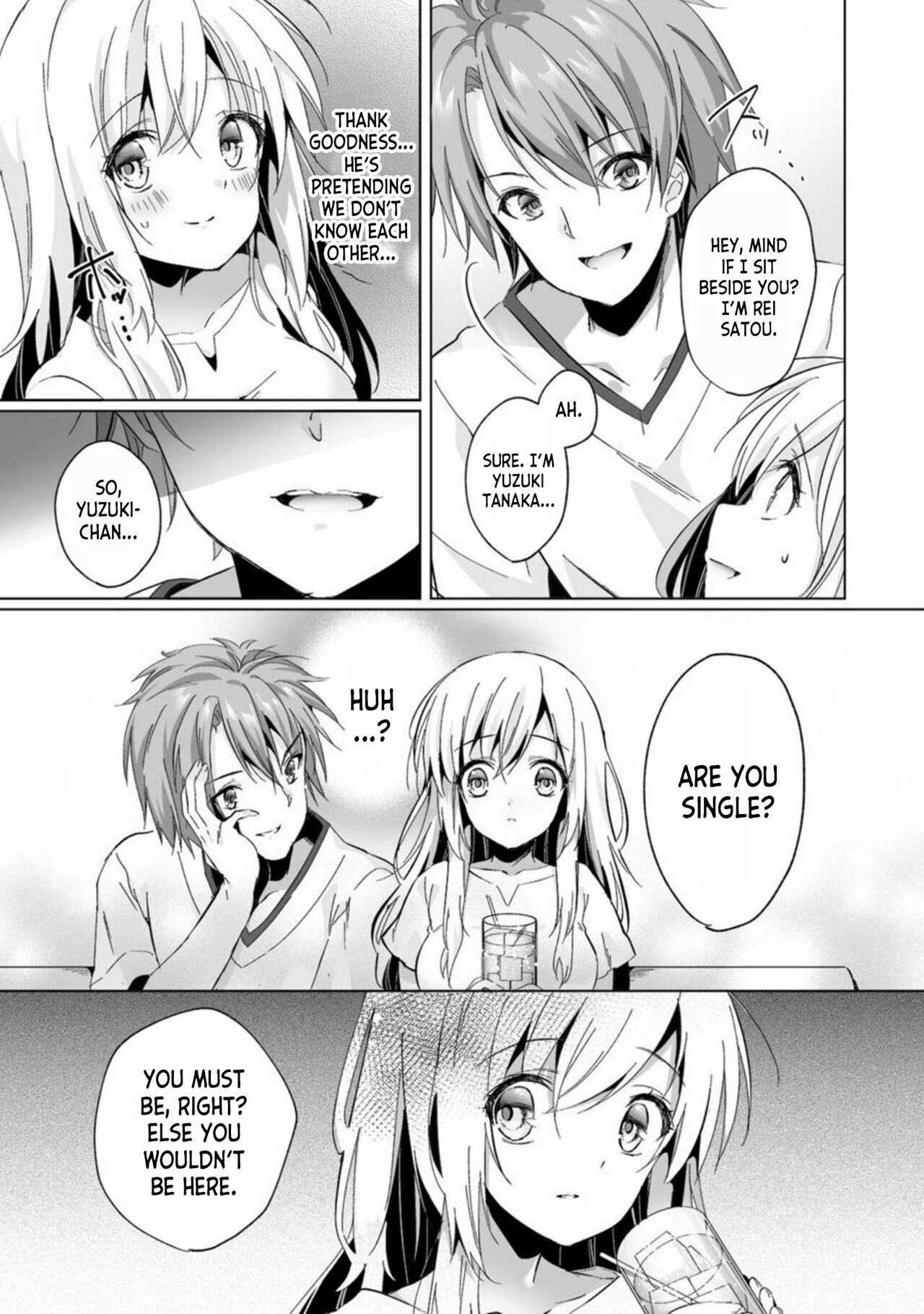 Uso, Ichiban Oku made Sounyuutteru... Kare no Kouhai kara Ikasarete... Uwaki SEX de Ochiru Yoru 1 page 9 full