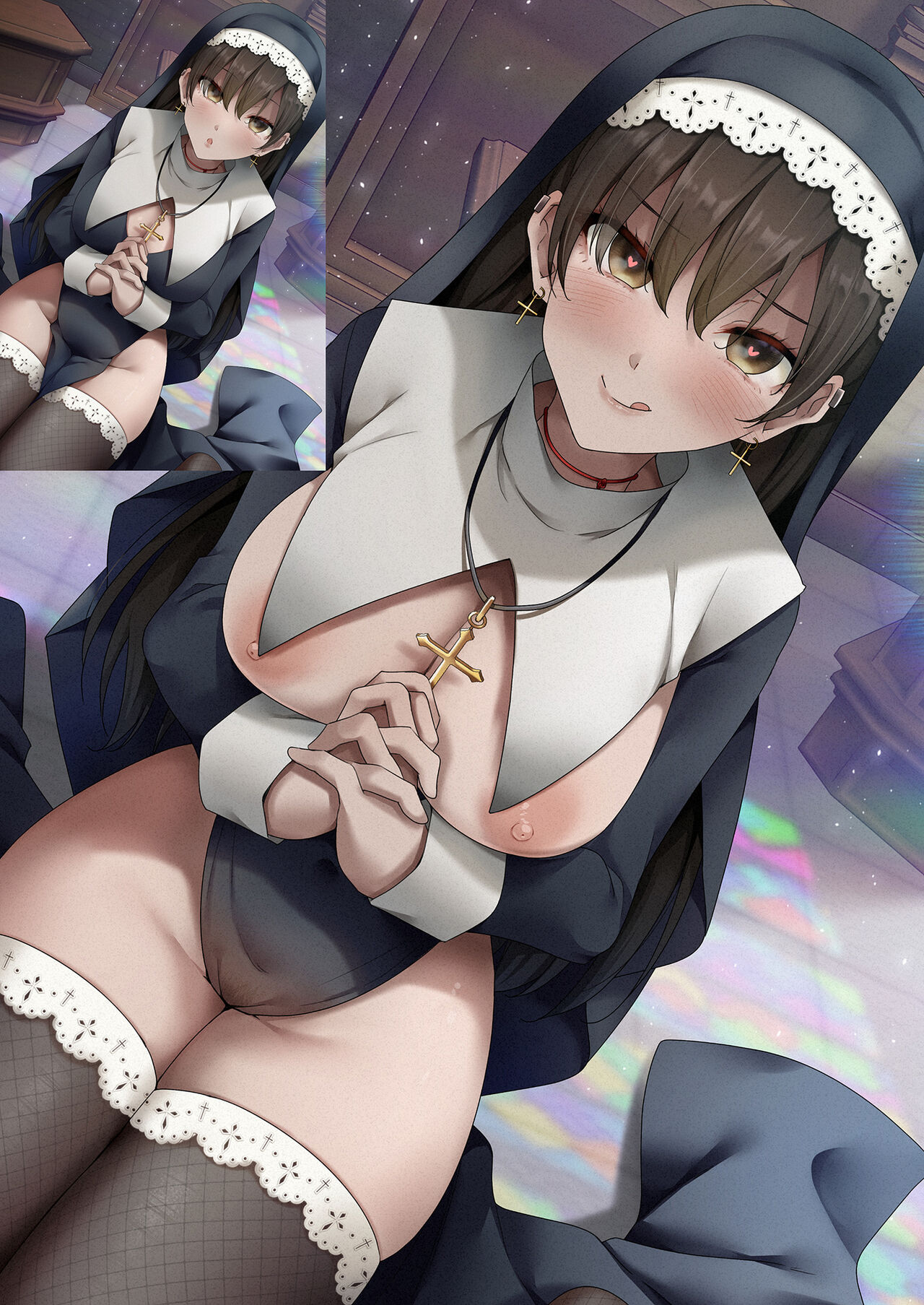 Mishiranu Joshikousei ni Kankin sareta Toki no hanashi 3+｜與陌生女子共處一室之畫集 3+ page 10 full