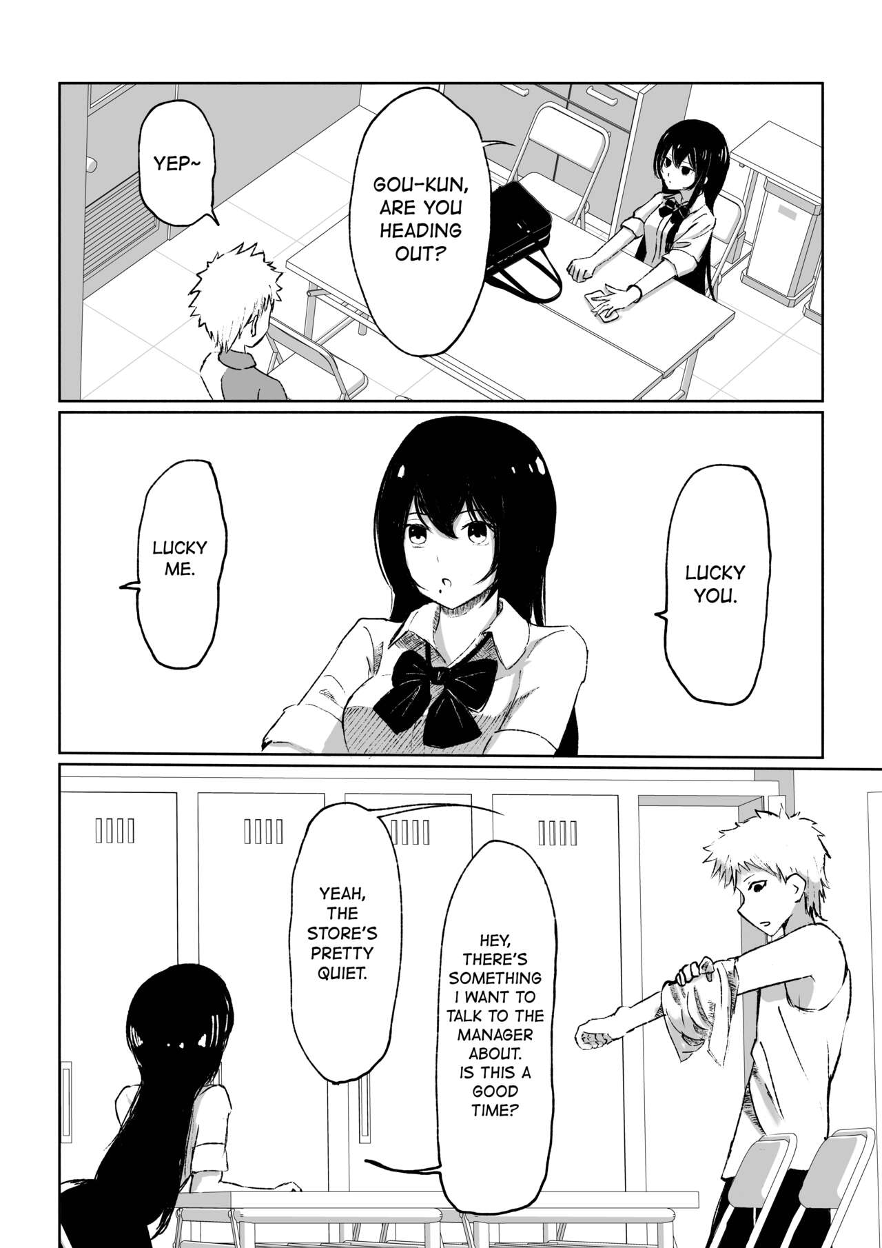 Baito-saki ni Iru JK no Dorei ni Ochiru made no Hanashi | How I Became the Slave of a Highschool Girl from my Part-Time Job page 7 full