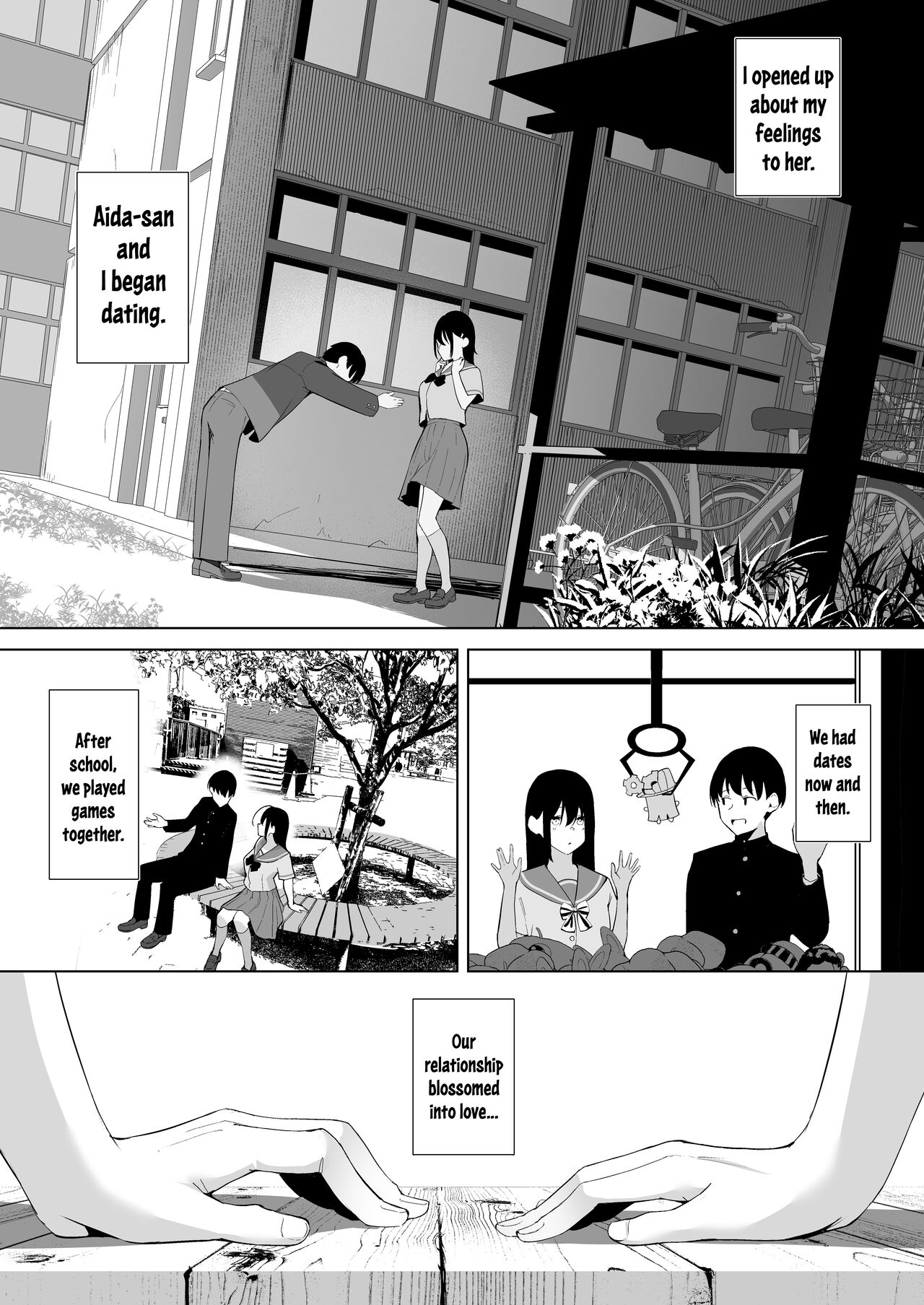 Kamikazari ~Boku no Downer-kei Kanojo ga Class no Kyokon DQN ni Me o Tsukerareta Hanashi~ | Hair Ribbon - How My Reserved Girlfriend Was Targeted By A Big-Cocked Fuckboy In My Class. page 6 full