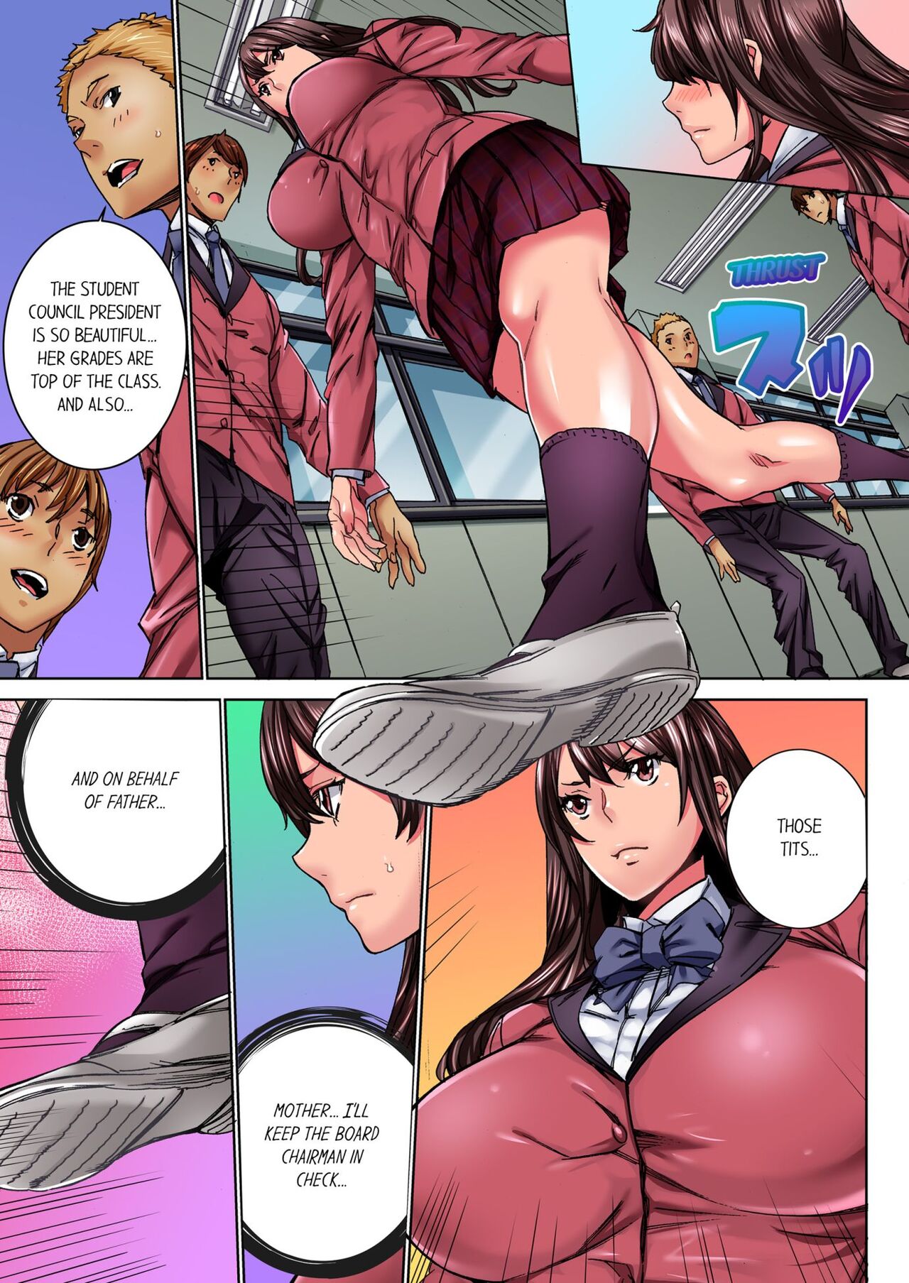 IKUu!! Zenkou Seito no Mae de Koukai Zecchou-saserareta JK no Matsuro 1 | Cumming in Front of the Entire Student Body 1 page 10 full