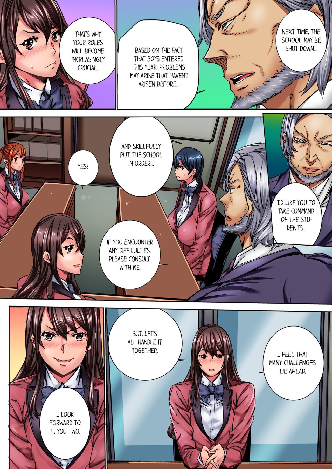 IKUu!! Zenkou Seito no Mae de Koukai Zecchou-saserareta JK no Matsuro 1 | Cumming in Front of the Entire Student Body 1 page 9 full