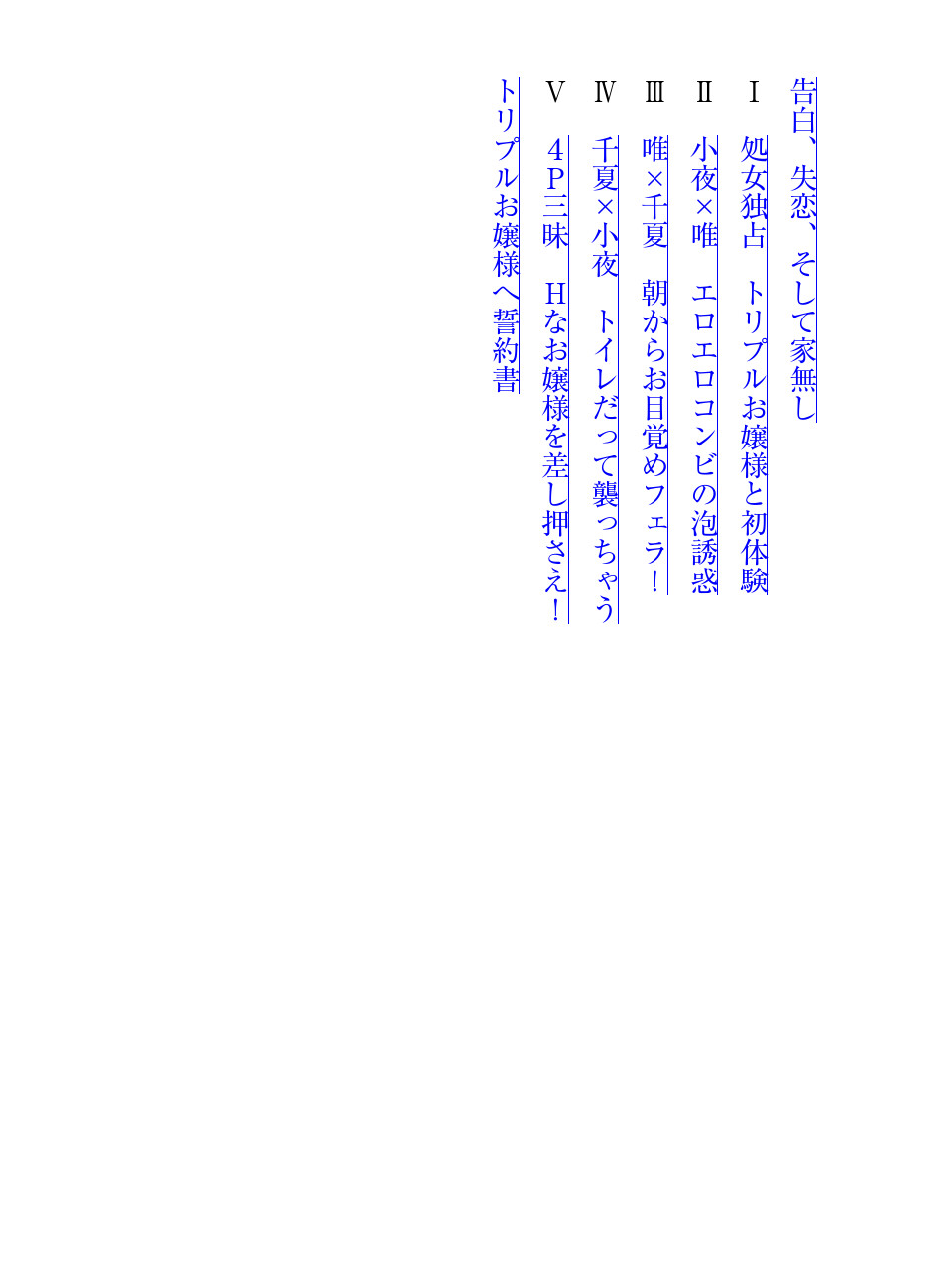 トリプルお嬢様を差し押さえ！ page 5 full