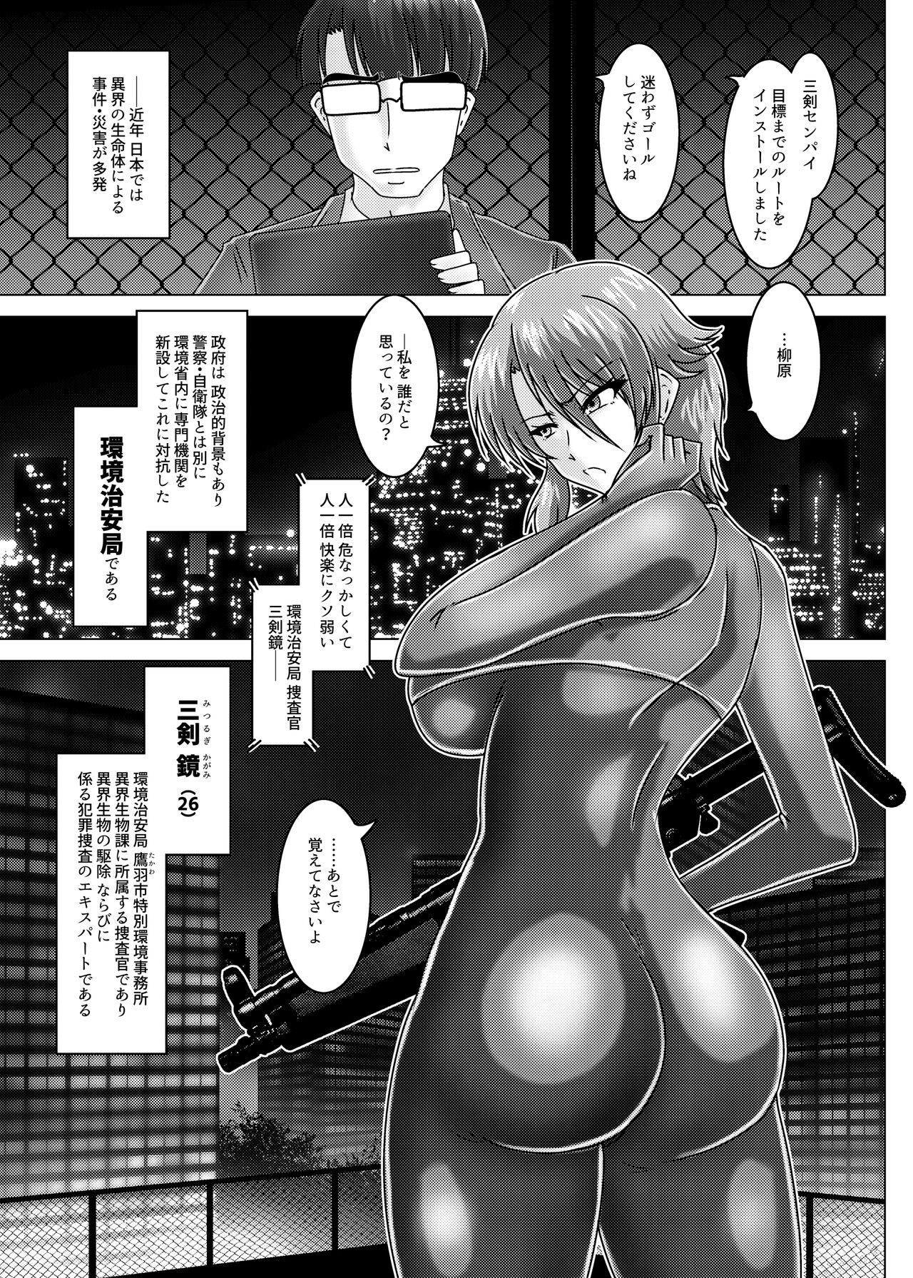 MISSING LINK - Kankyou Chiankyoku Sousakan Mitsurugi Kagami page 4 full