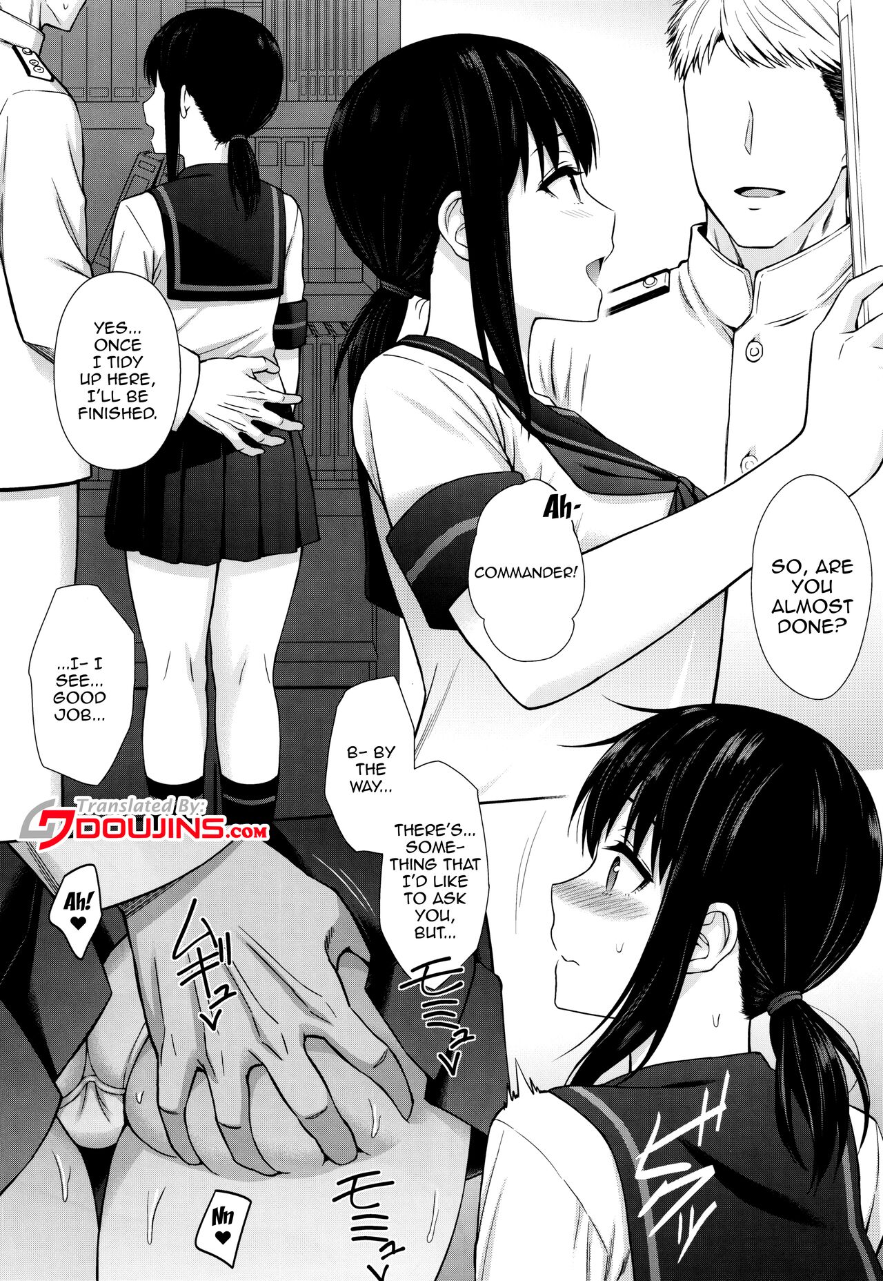 JC Kanmusu Fubuki-Chan ni Honki de Ninshin Shite Morau Hanashi. | Story About Seriously Impregnating Fubuki-chan, The JC Shipgirl page 3 full