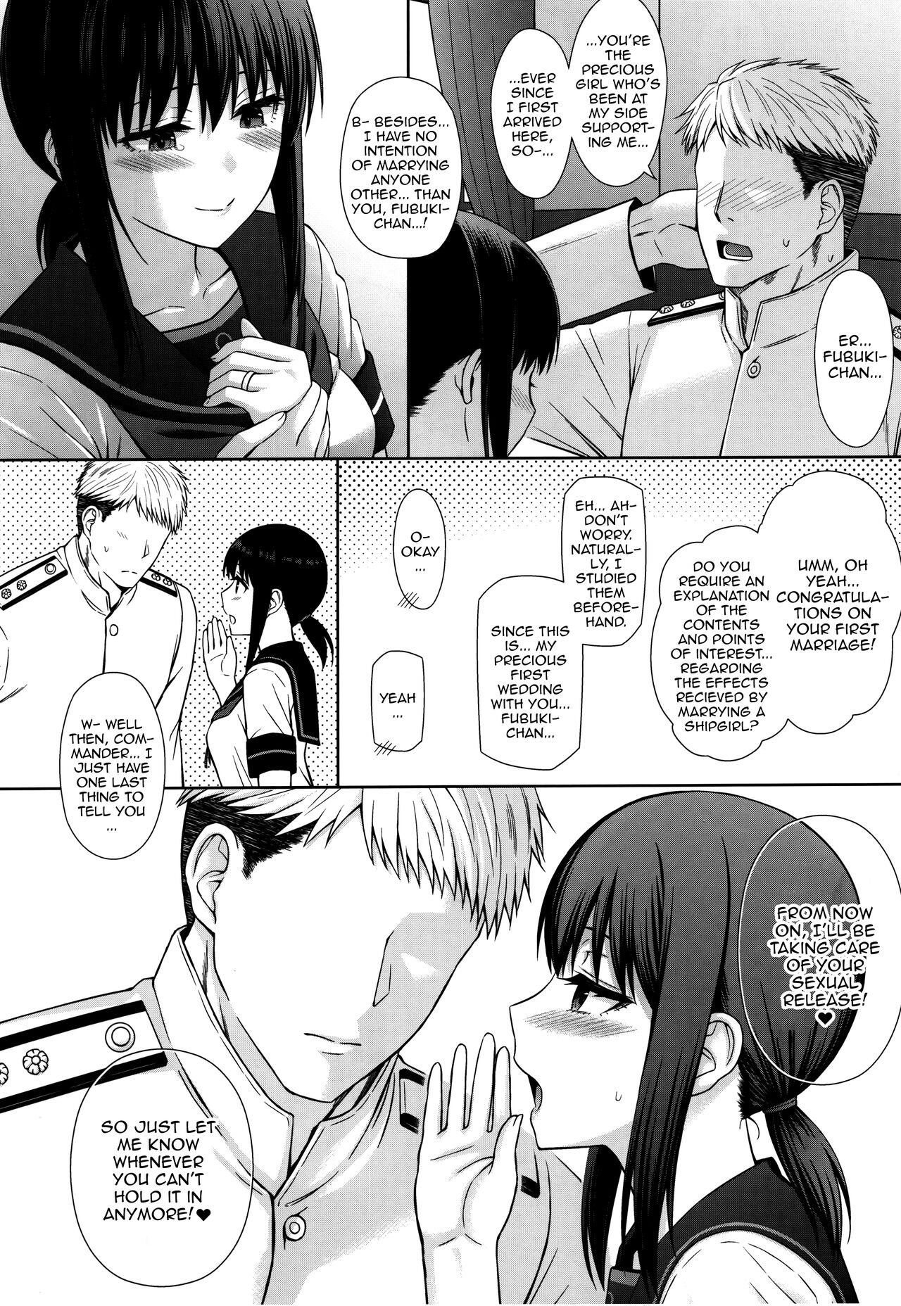 JC Kanmusu Fubuki-Chan ni Honki de Ninshin Shite Morau Hanashi. | Story About Seriously Impregnating Fubuki-chan, The JC Shipgirl page 7 full