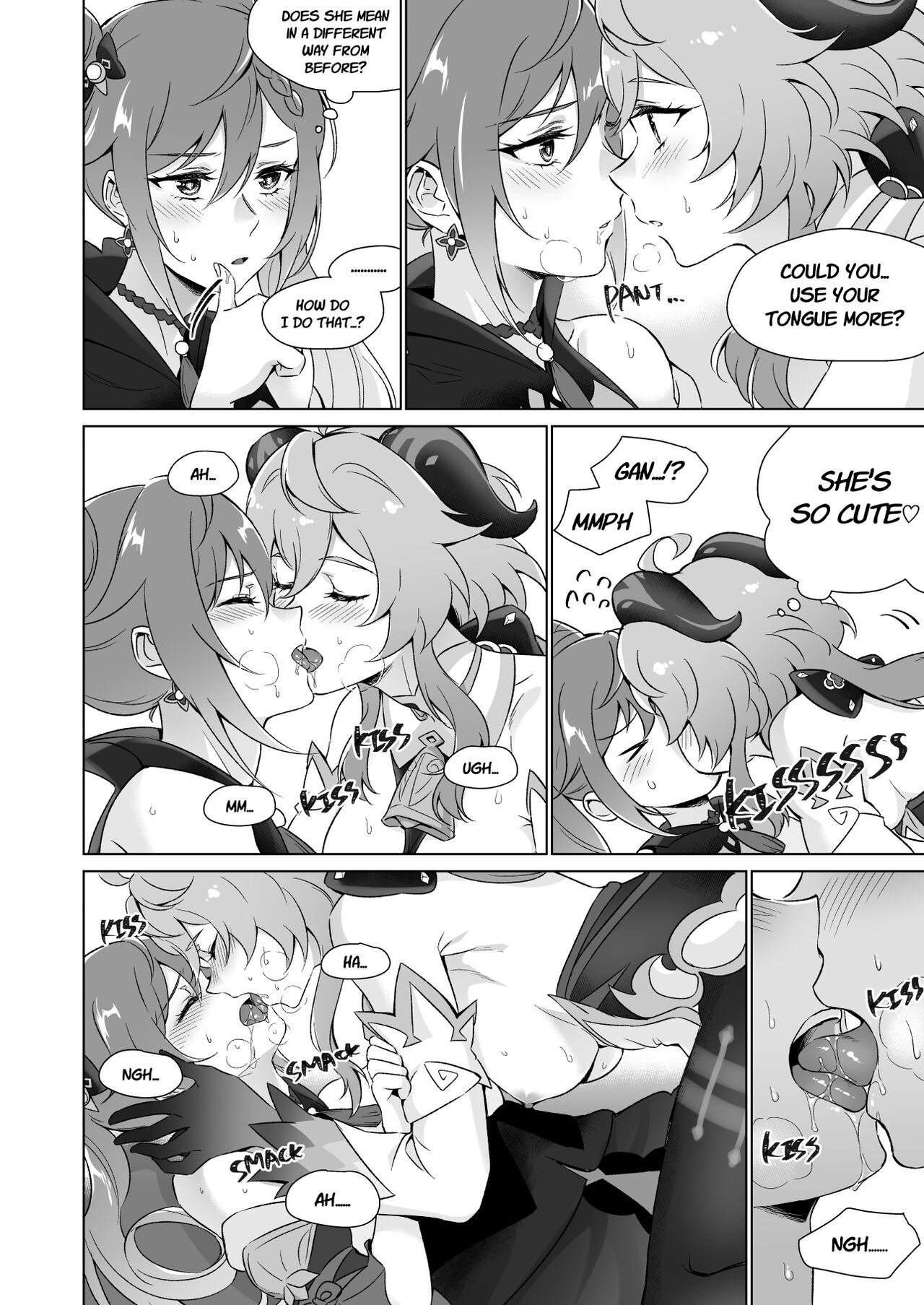 Ecchi desu yo Keqing-san! | You're So Lewd, Lady Keqing! page 9 full