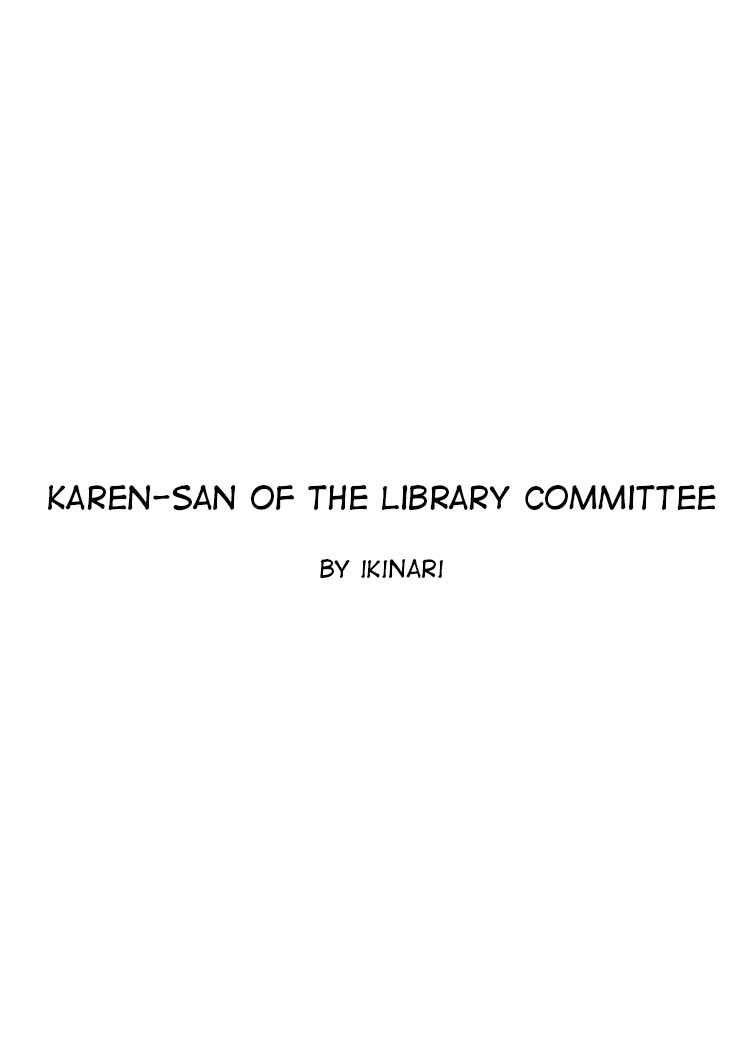 Toshoiin no Karen-san | Karen-san of the Library Committee page 2 full