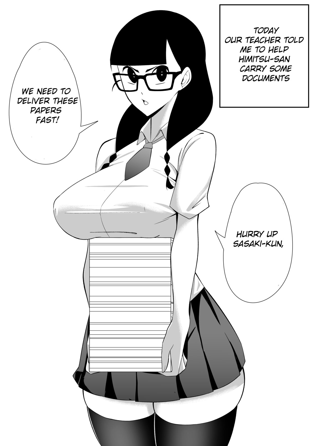 Himitsu-san no Himitsu. | Himitsu-san's Secret page 3 full